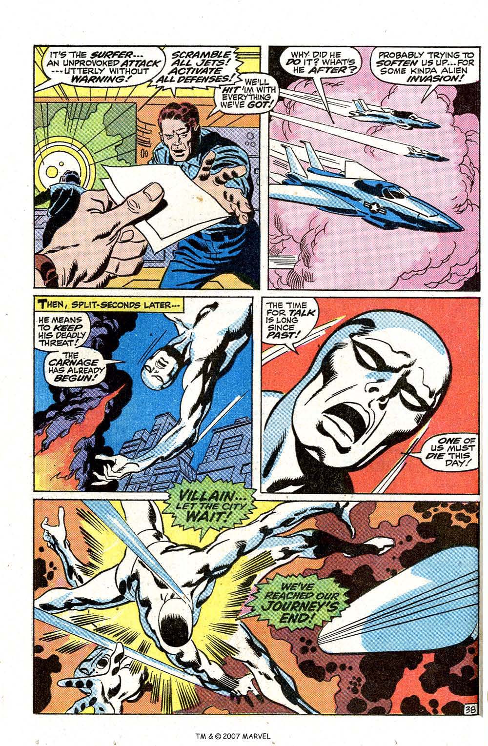 Read online Silver Surfer (1968) comic -  Issue #7 - 46