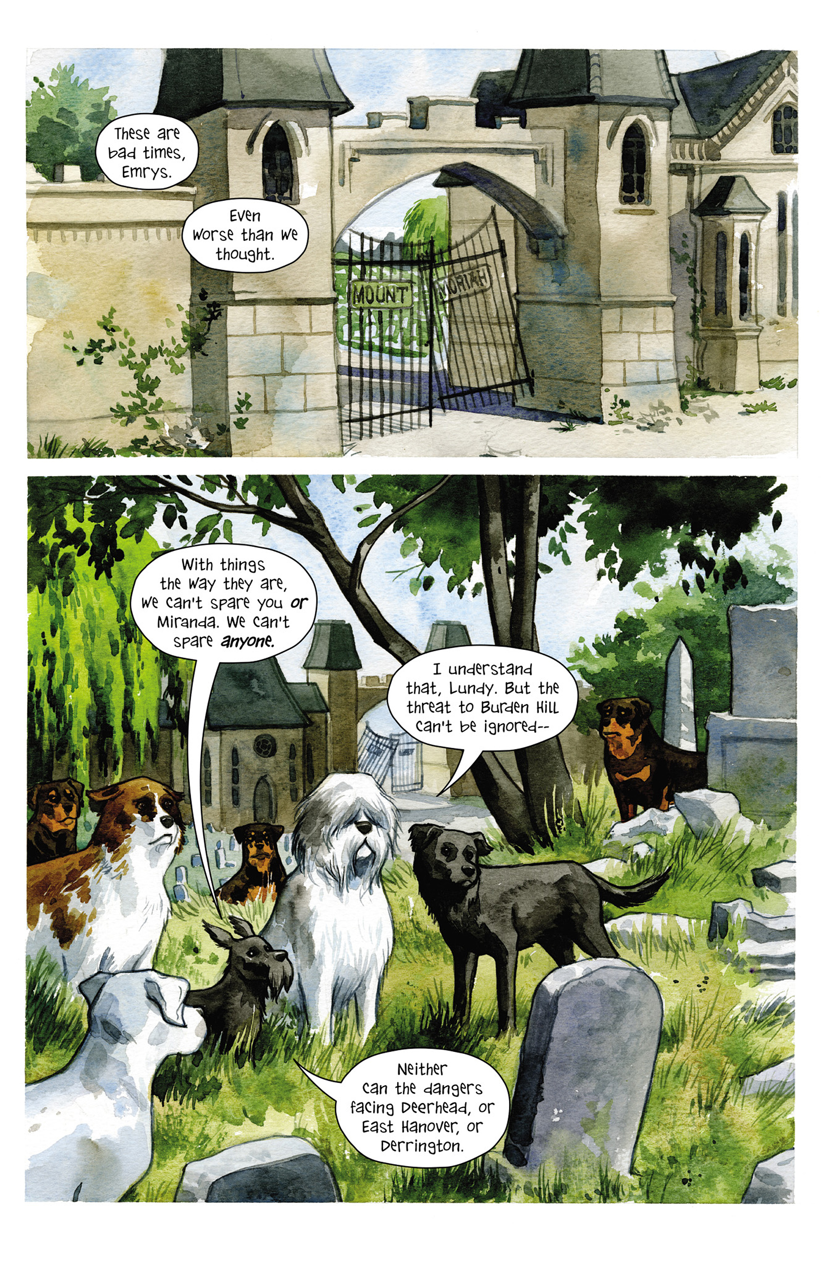 Read online Beasts of Burden: Hunters & Gatherers comic -  Issue # Full - 3