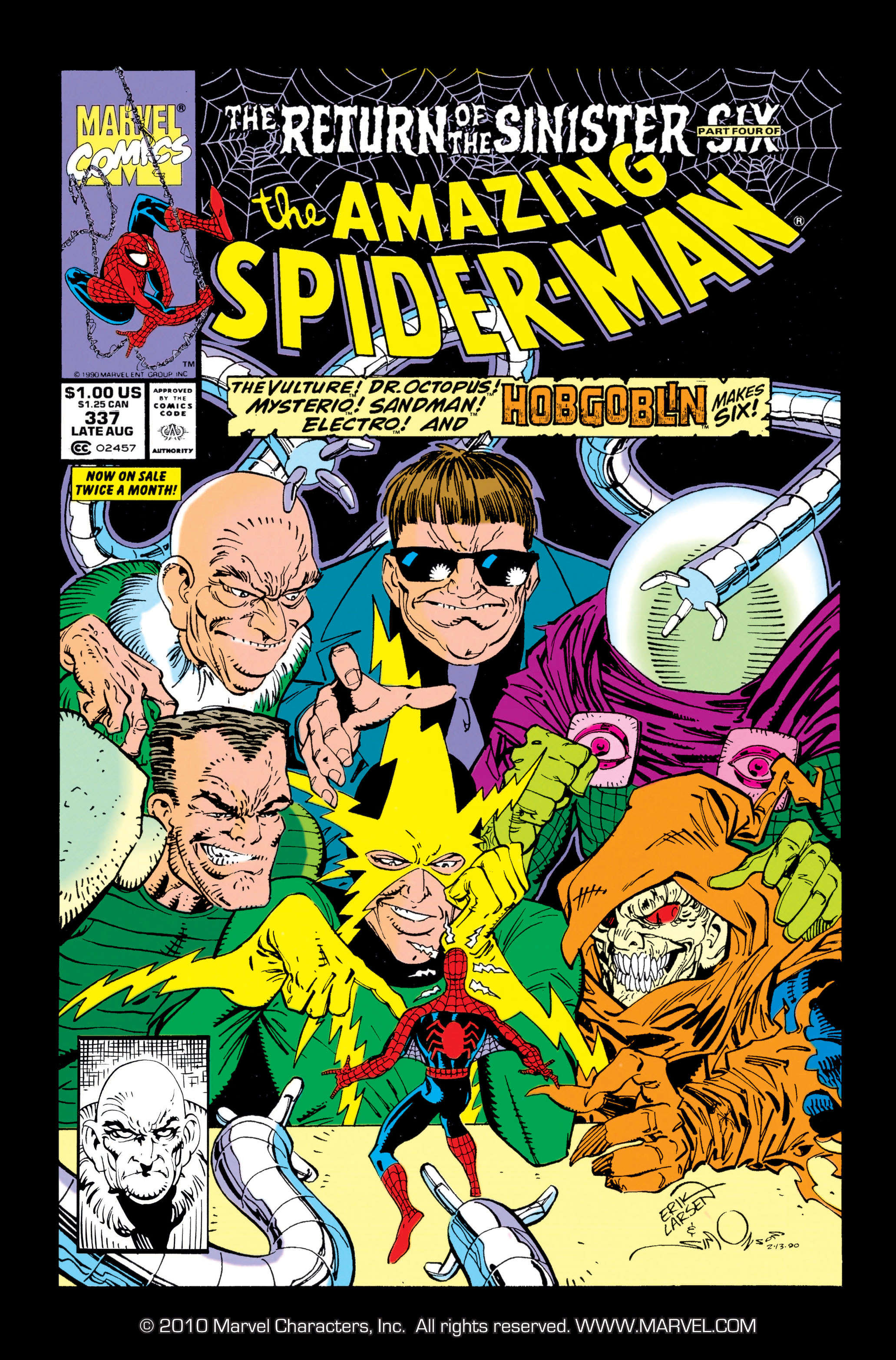 Read online The Amazing Spider-Man (1963) comic -  Issue #337 - 1