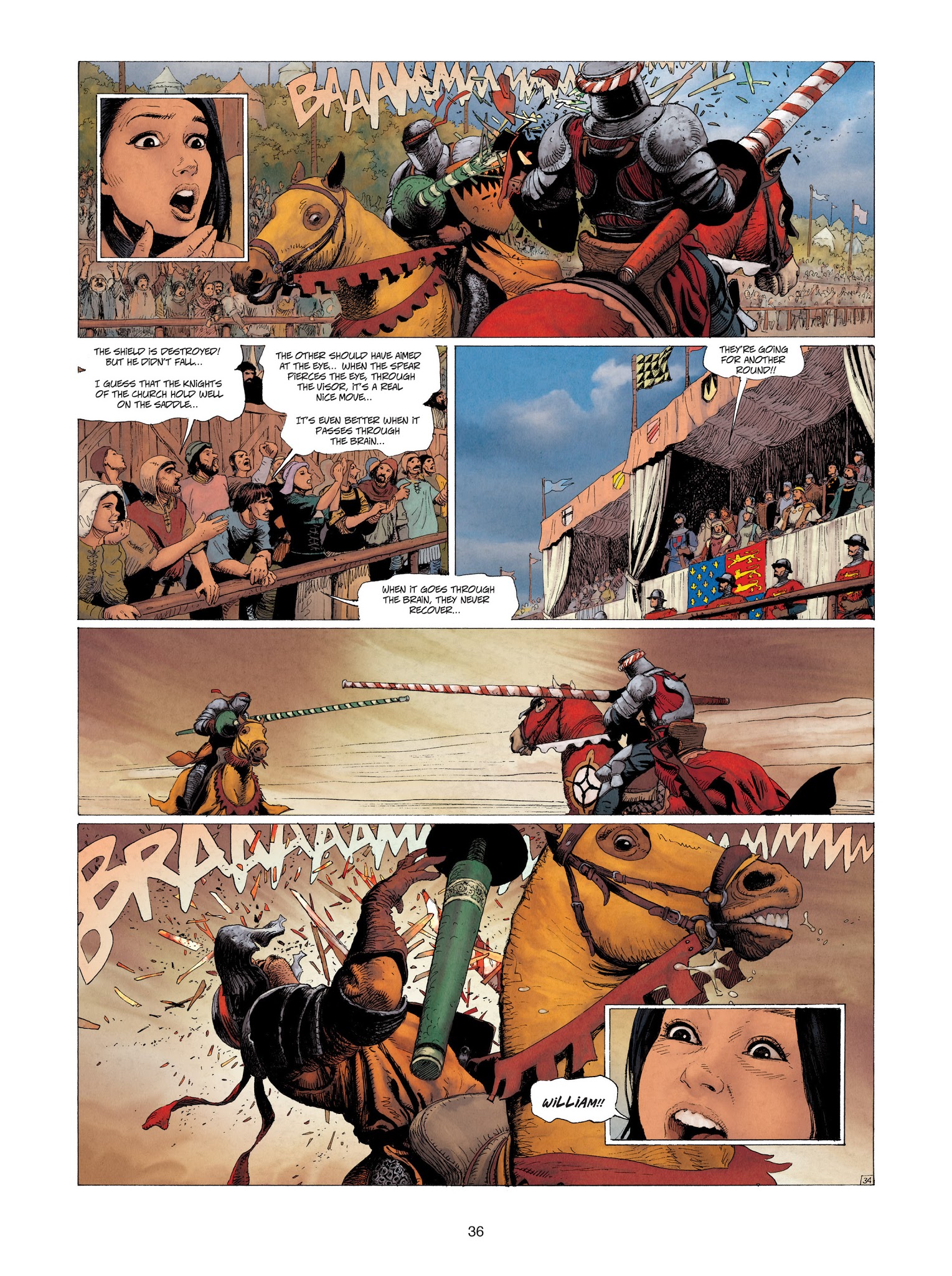 Read online Marie of the Dragons comic -  Issue #3 - 36