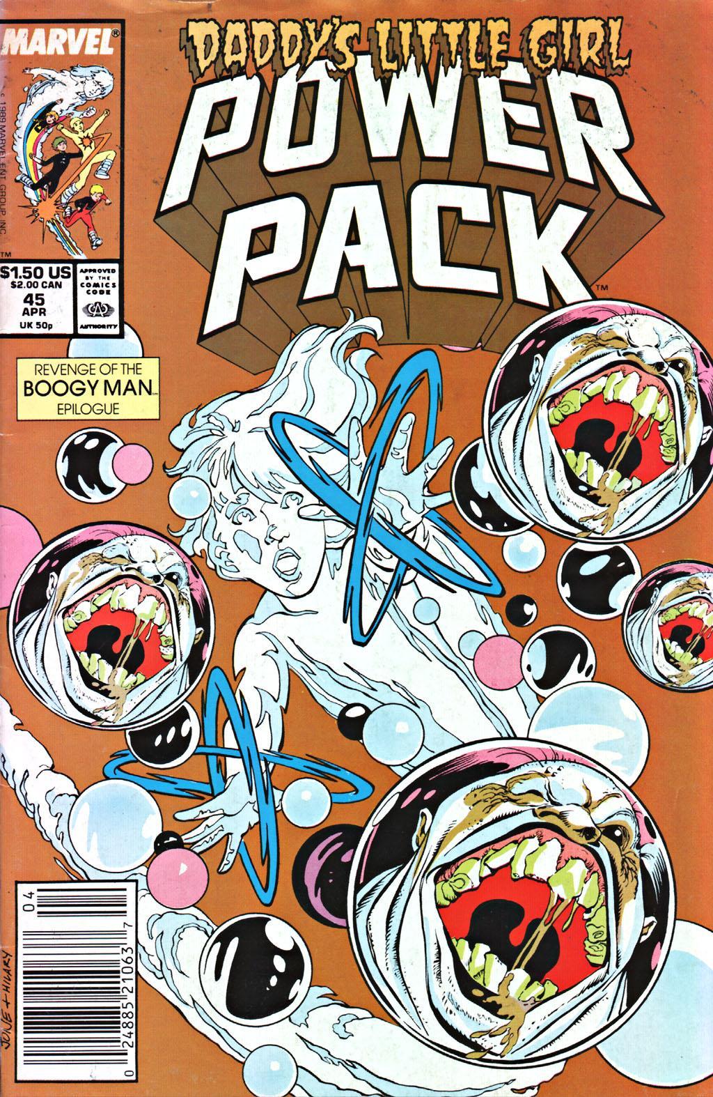Read online Power Pack (1984) comic -  Issue #45 - 1