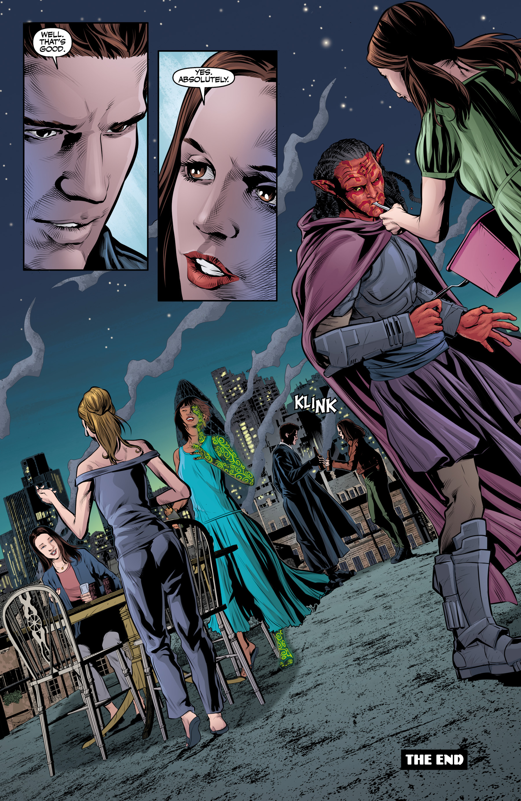 Read online Angel & Faith Season 10 comic -  Issue #25 - 23