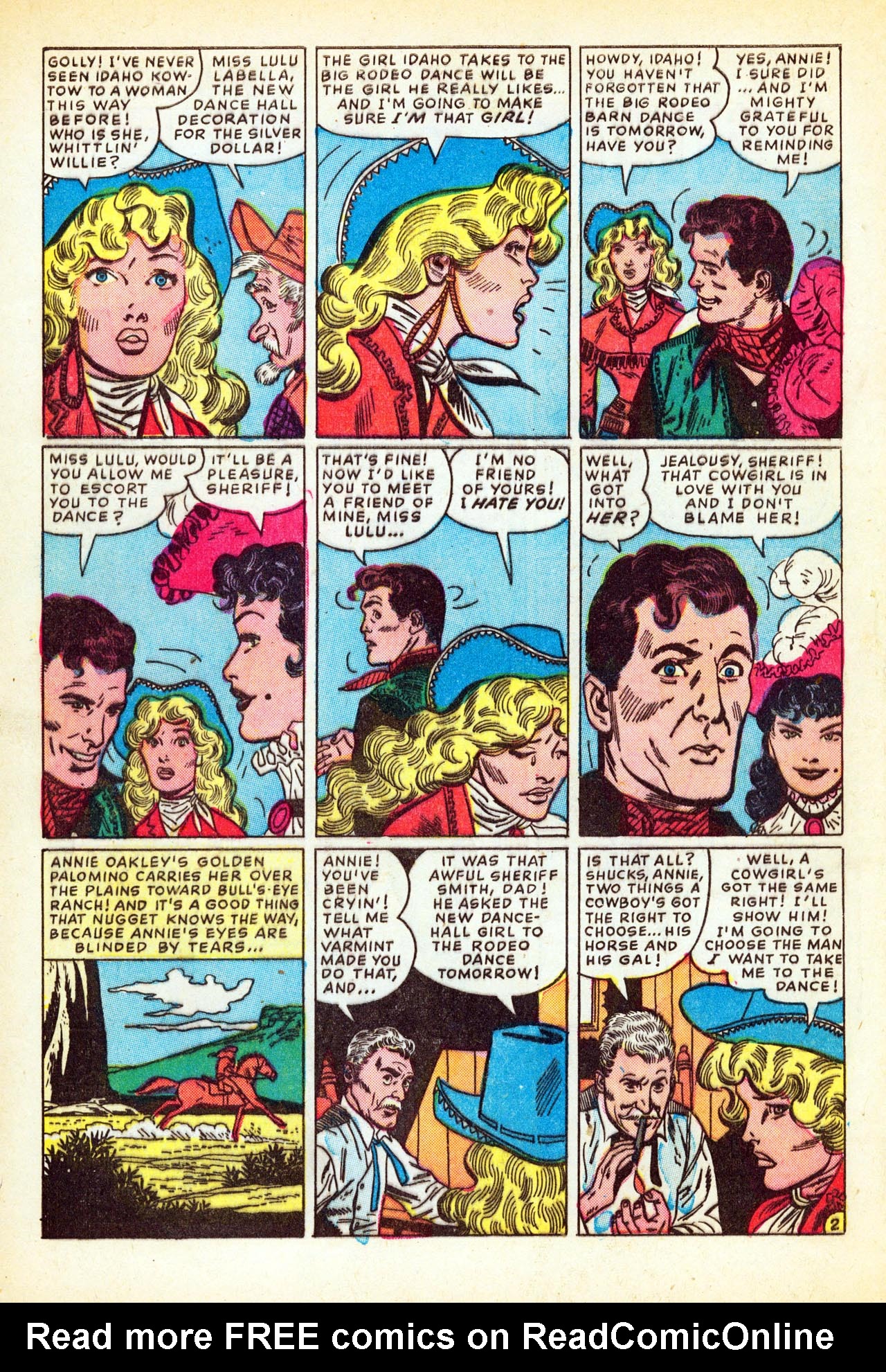 Read online Annie Oakley comic -  Issue #7 - 4