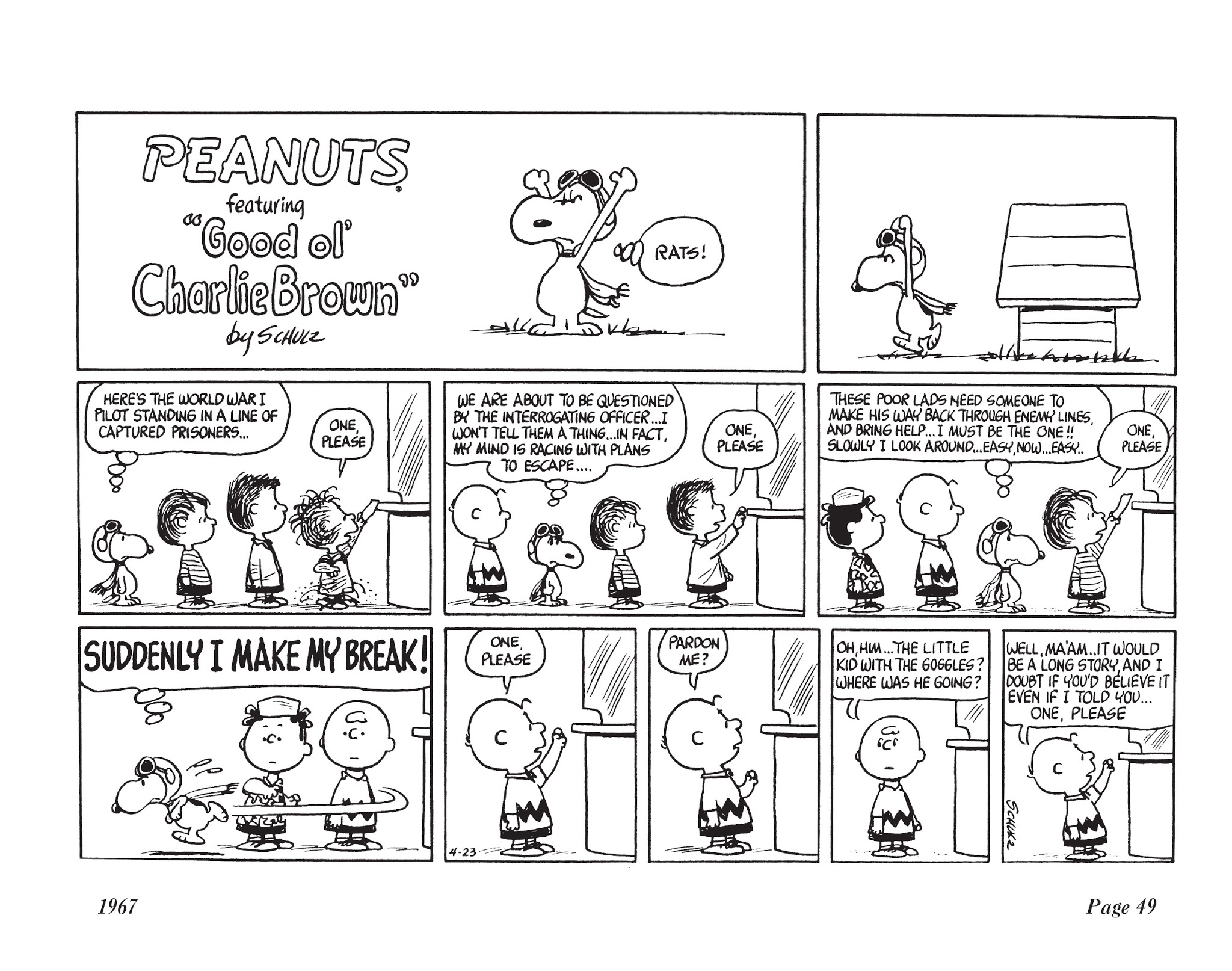 Read online The Complete Peanuts comic -  Issue # TPB 9 - 60