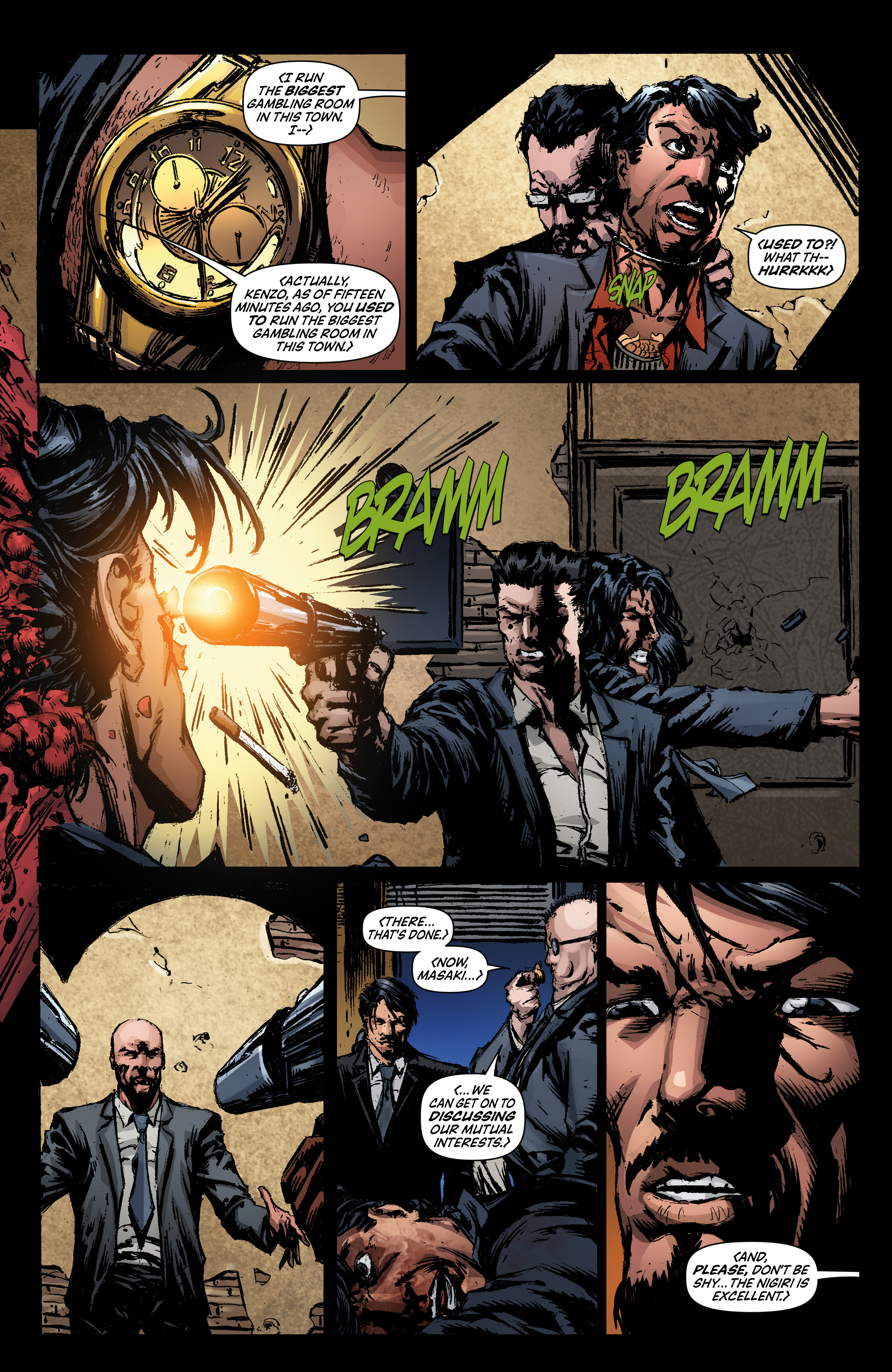 Read online Green Hornet: Blood Ties comic -  Issue #3 - 8