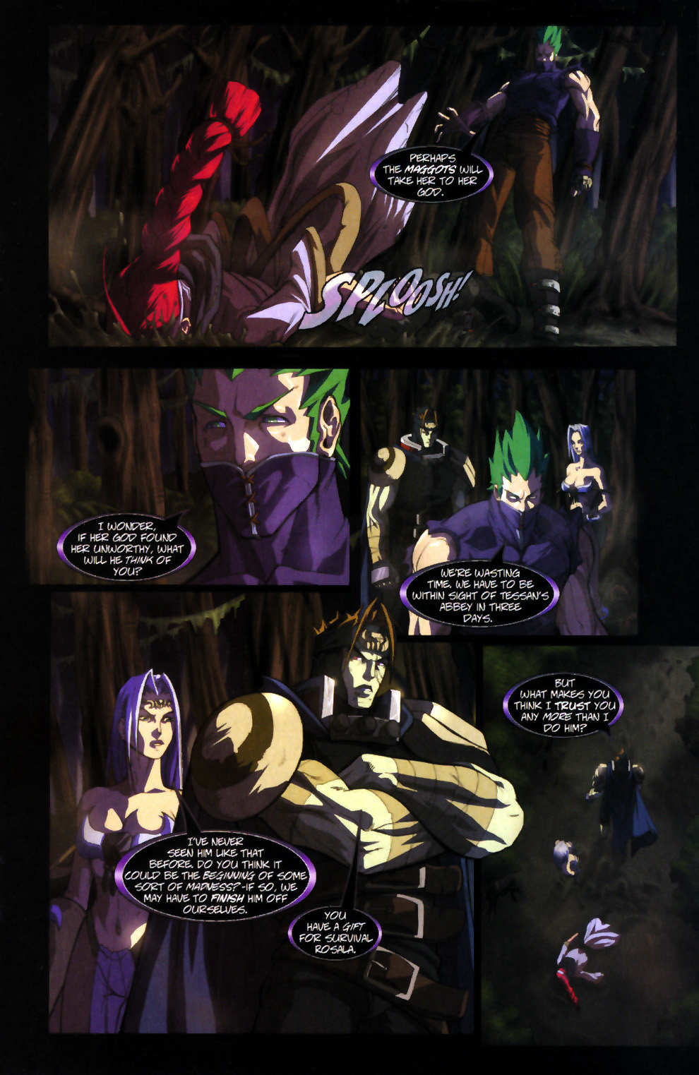 Read online Banished Knights comic -  Issue #2 - 19