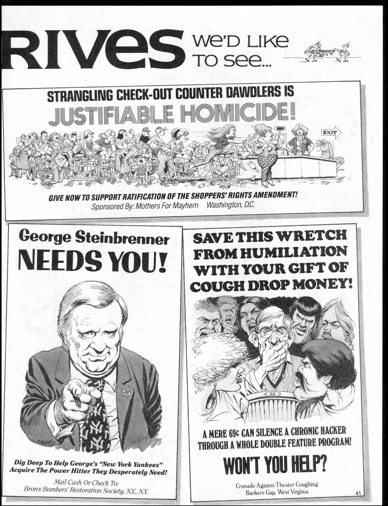 Read online MAD comic -  Issue #276 - 43