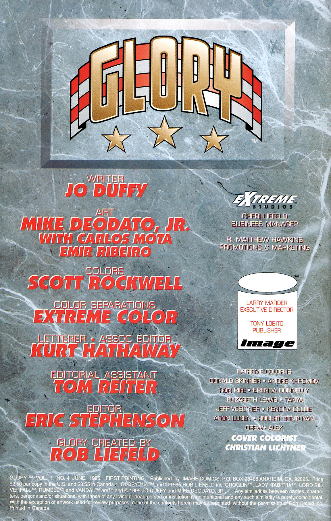 Read online Glory comic -  Issue #4 - 2