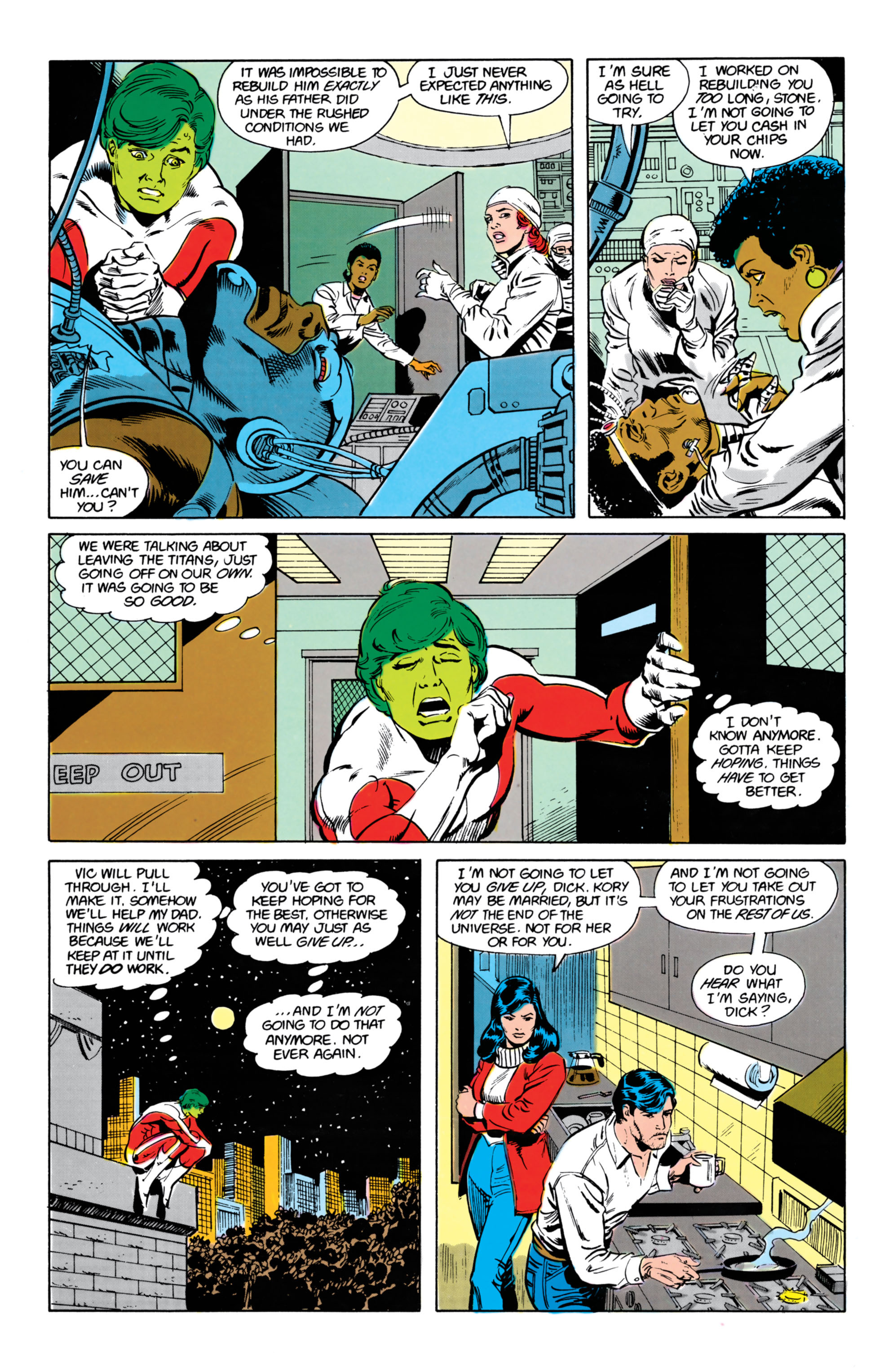 Read online The New Teen Titans (1984) comic -  Issue #19 - 6