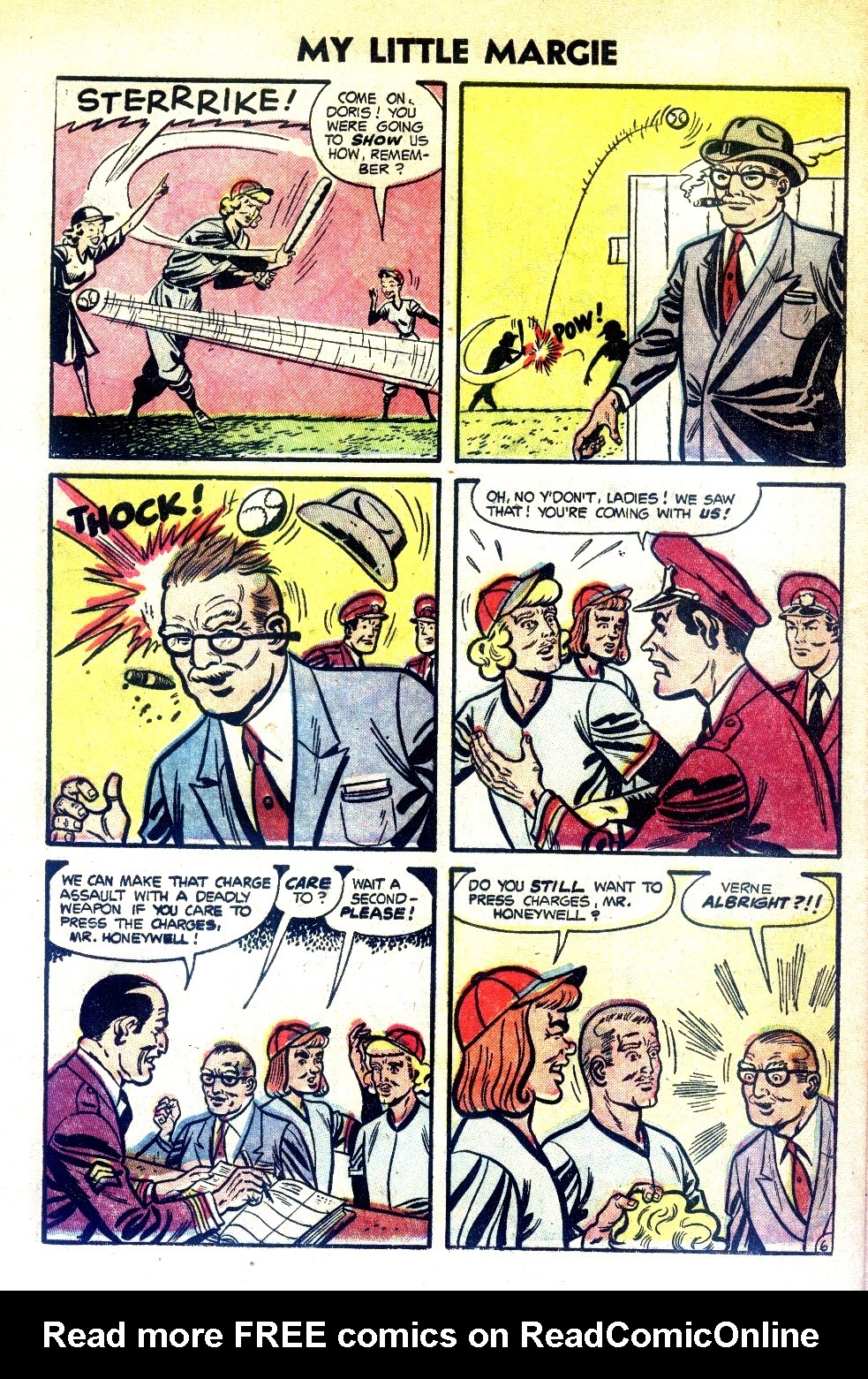 Read online My Little Margie (1954) comic -  Issue #5 - 8