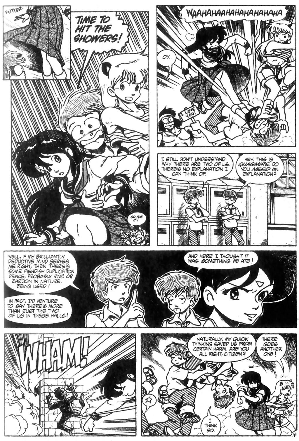Read online Ninja High School (1986) comic -  Issue #21 - 17