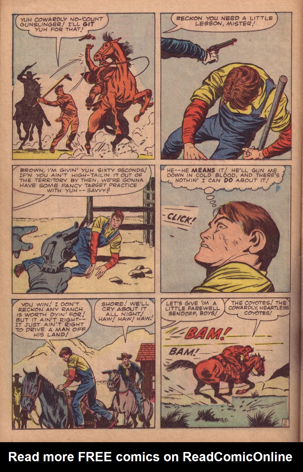 Read online Gunsmoke Western comic -  Issue #67 - 12