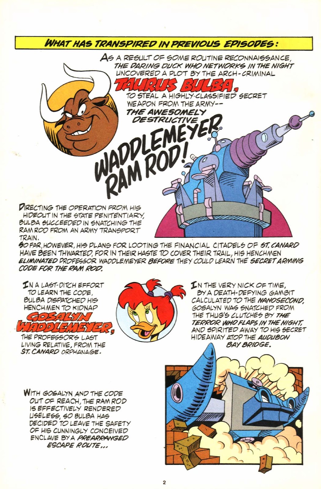 Disney's Darkwing Duck Limited Series issue 3 - Page 3