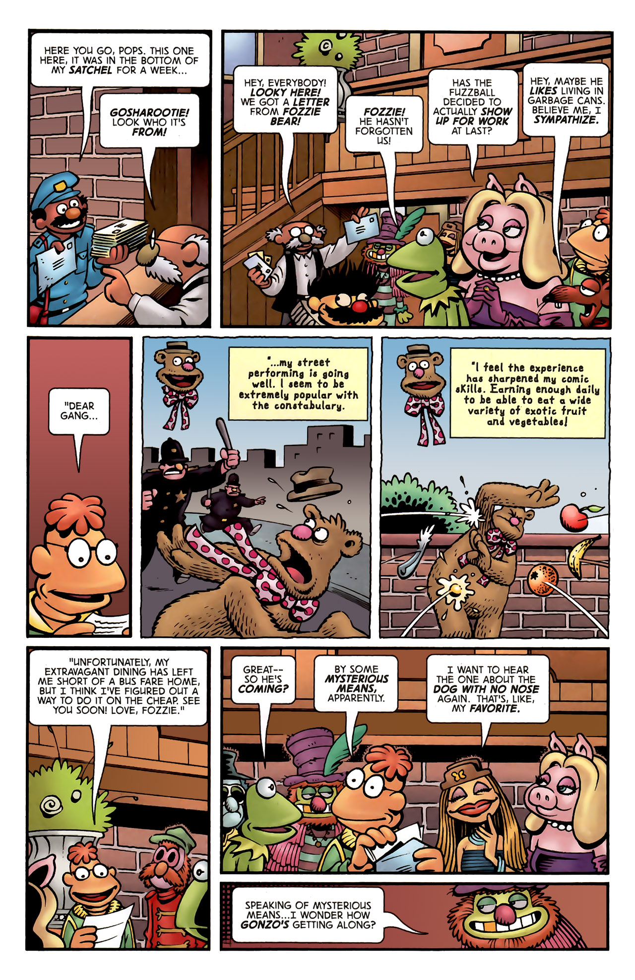 Read online The Muppet Show: The Comic Book comic -  Issue #3 - 10