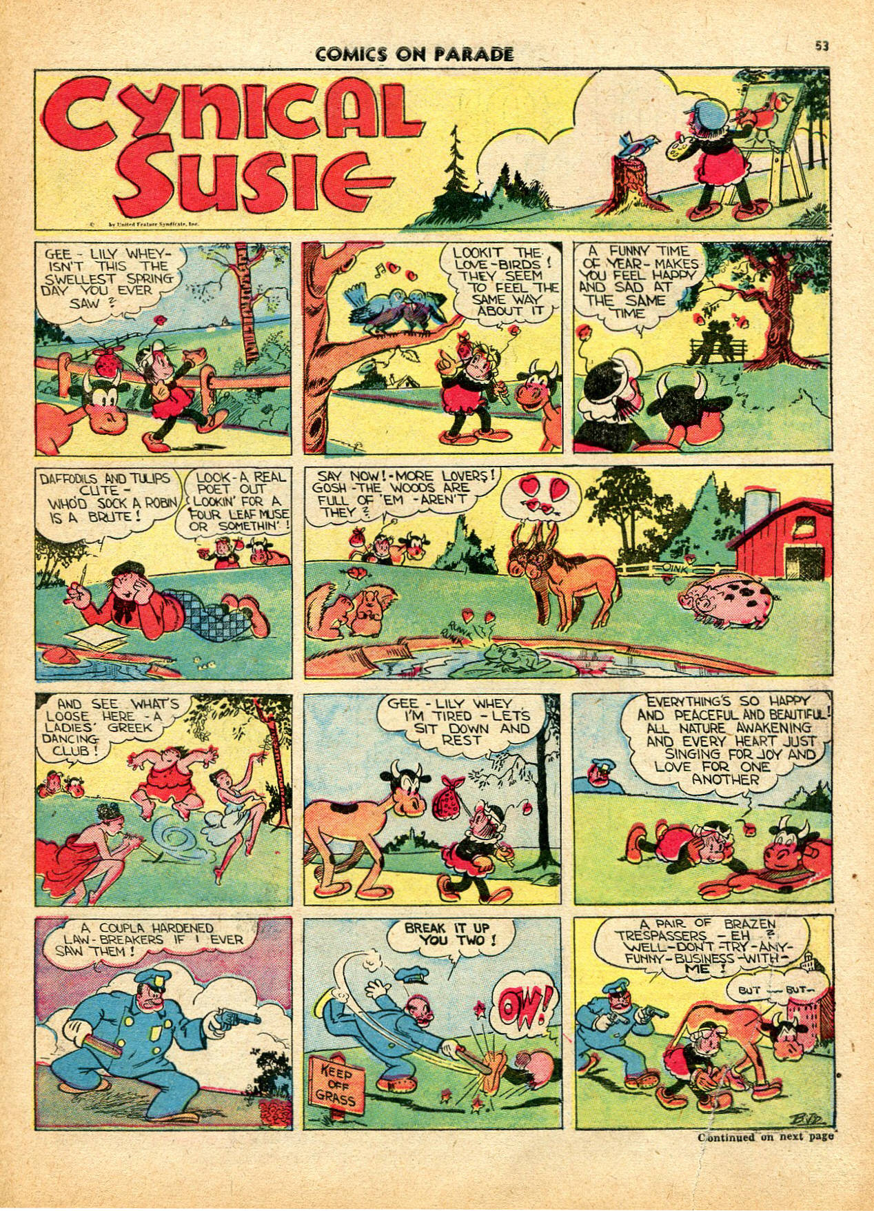 Read online Comics on Parade comic -  Issue #21 - 55