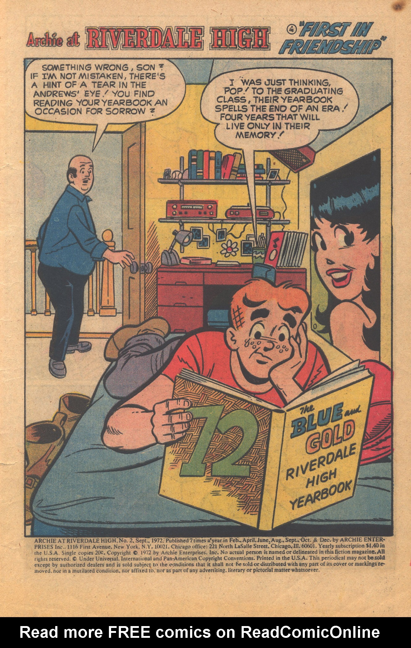 Read online Archie at Riverdale High (1972) comic -  Issue #2 - 4