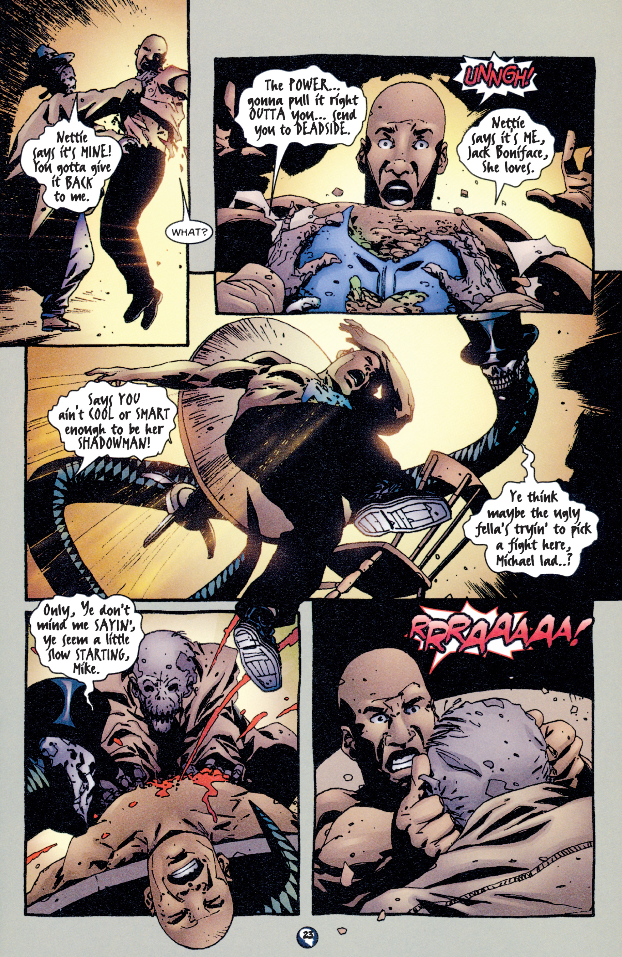 Read online Shadowman (1997) comic -  Issue #5 - 19
