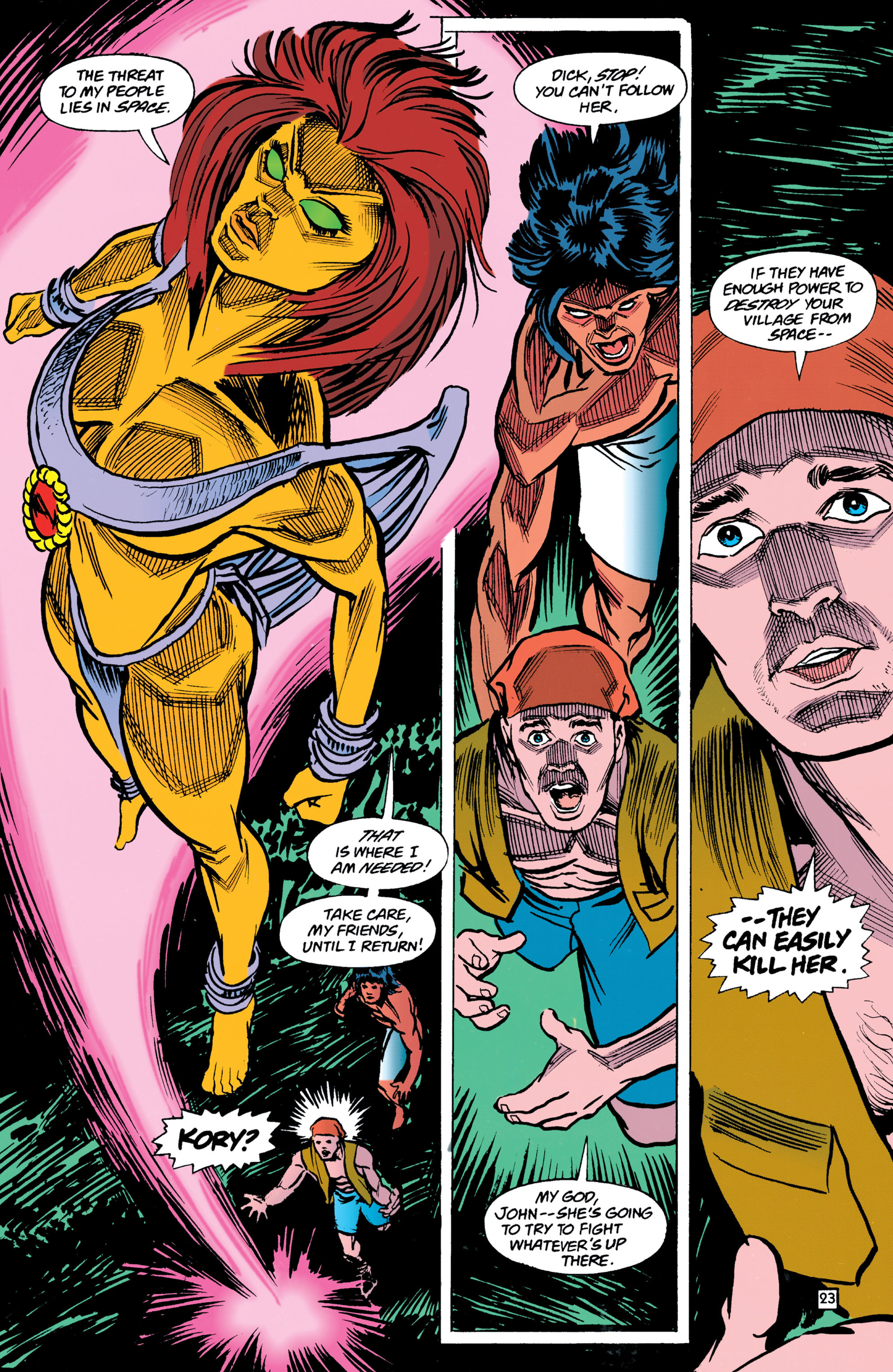 Read online The New Titans (1988) comic -  Issue #110 - 22