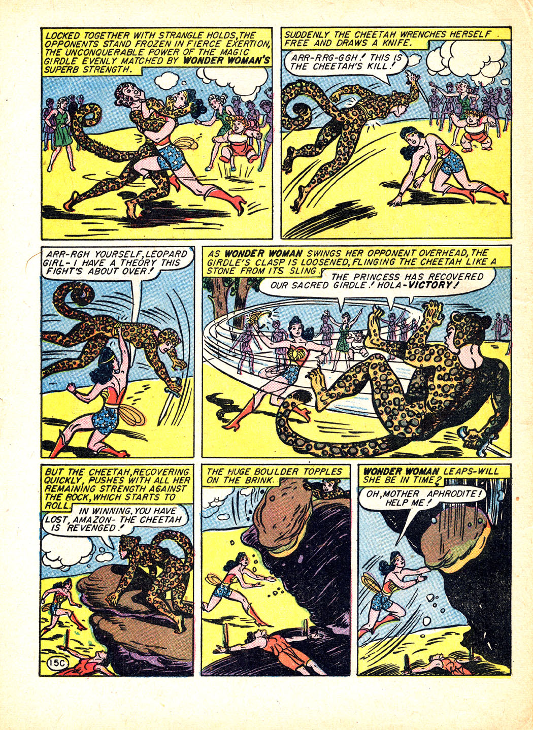 Read online Wonder Woman (1942) comic -  Issue #6 - 56