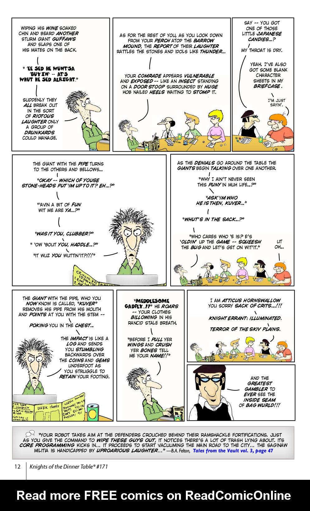 Read online Knights of the Dinner Table comic -  Issue #171 - 14