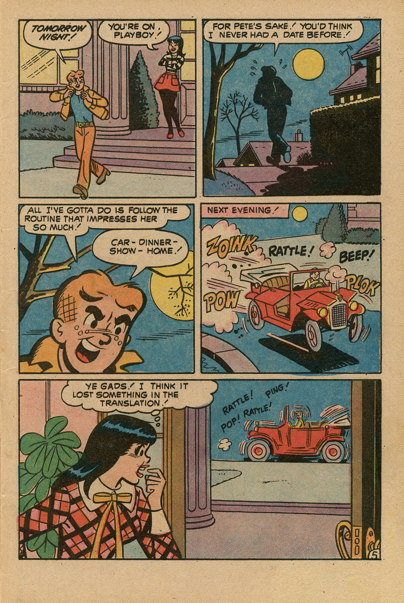 Read online Archie's TV Laugh-Out comic -  Issue #12 - 7