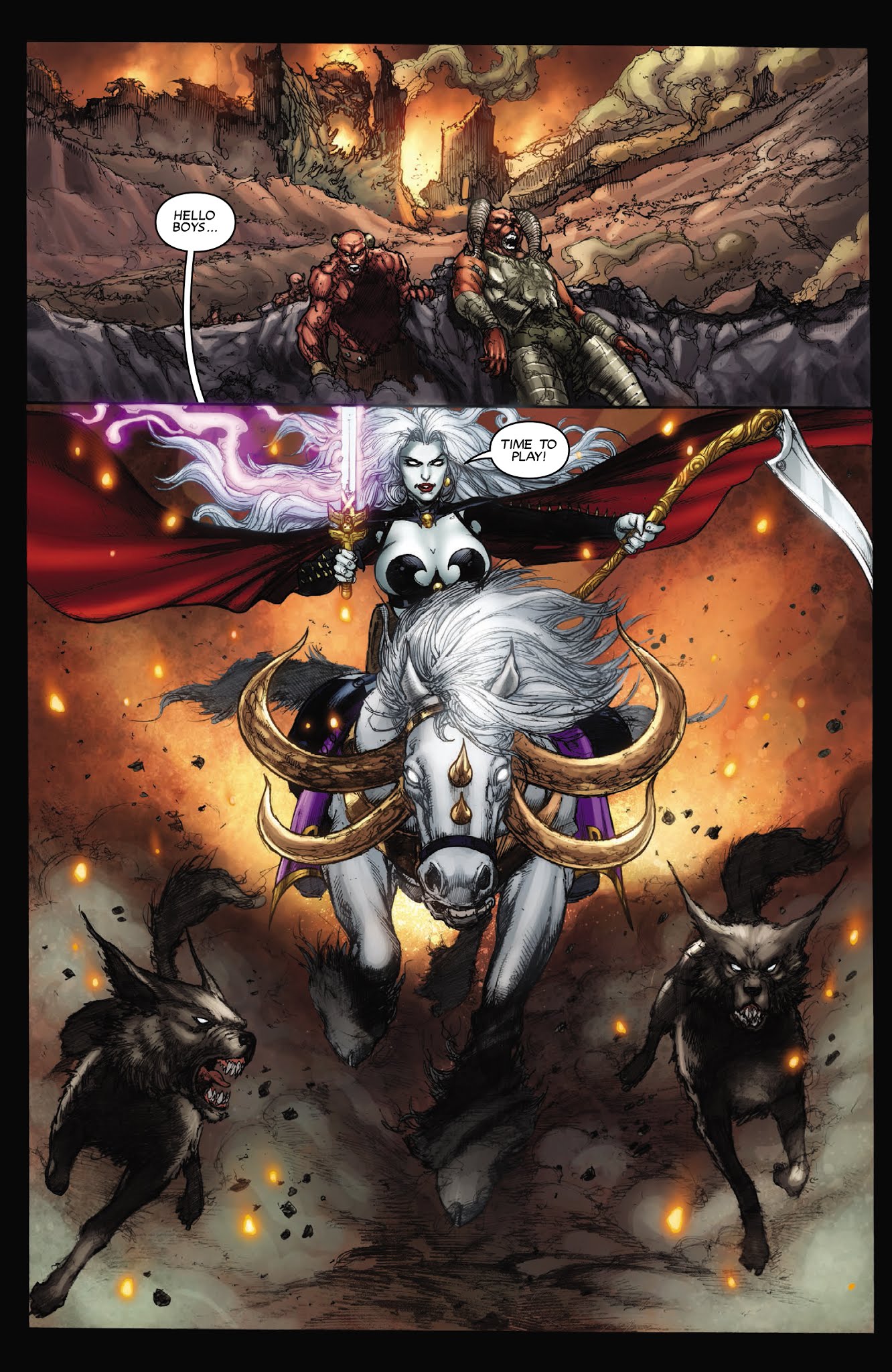 Read online Lady Death: Chaos Rules comic -  Issue # Full - 38