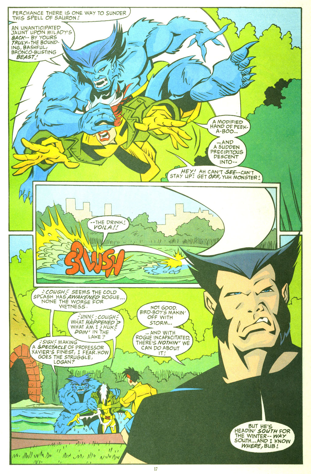 Read online X-Men Adventures (1995) comic -  Issue #8 - 14