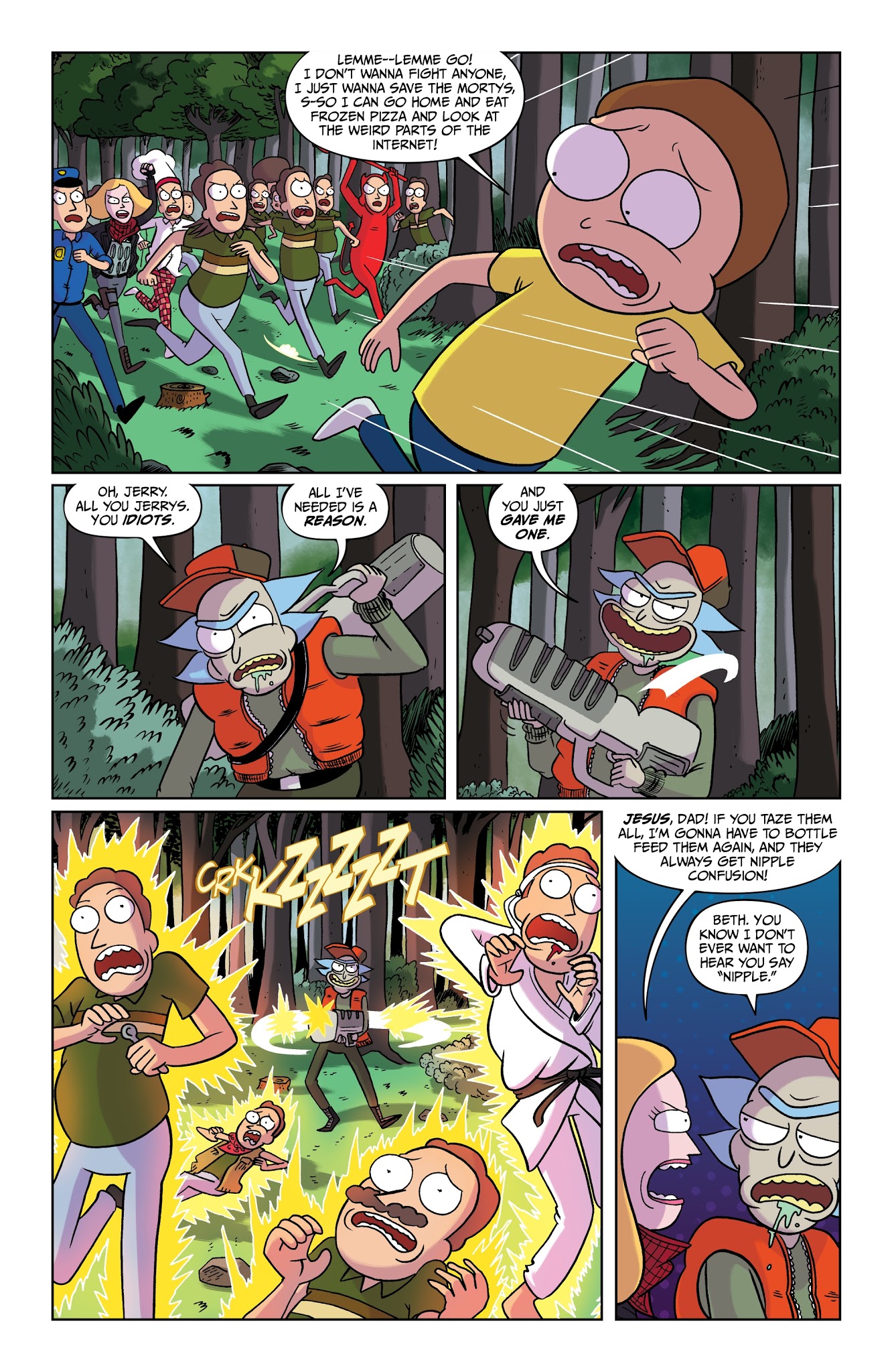Read online Rick and Morty: Pocket Like You Stole It comic -  Issue #4 - 6