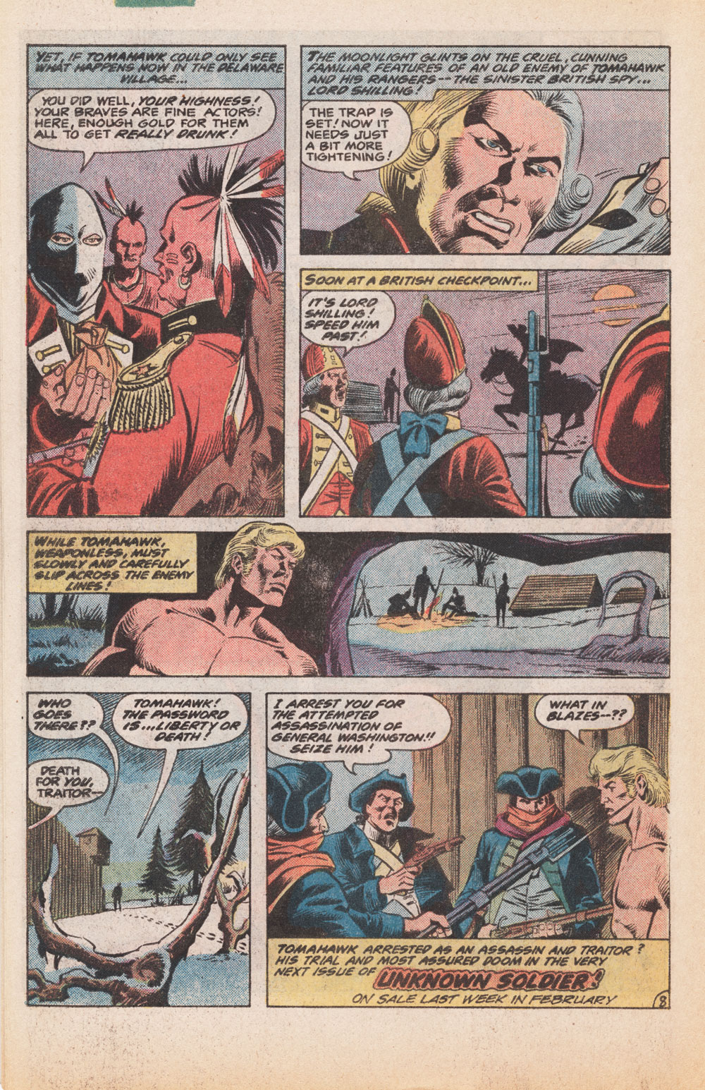 Read online Unknown Soldier (1977) comic -  Issue #262 - 34