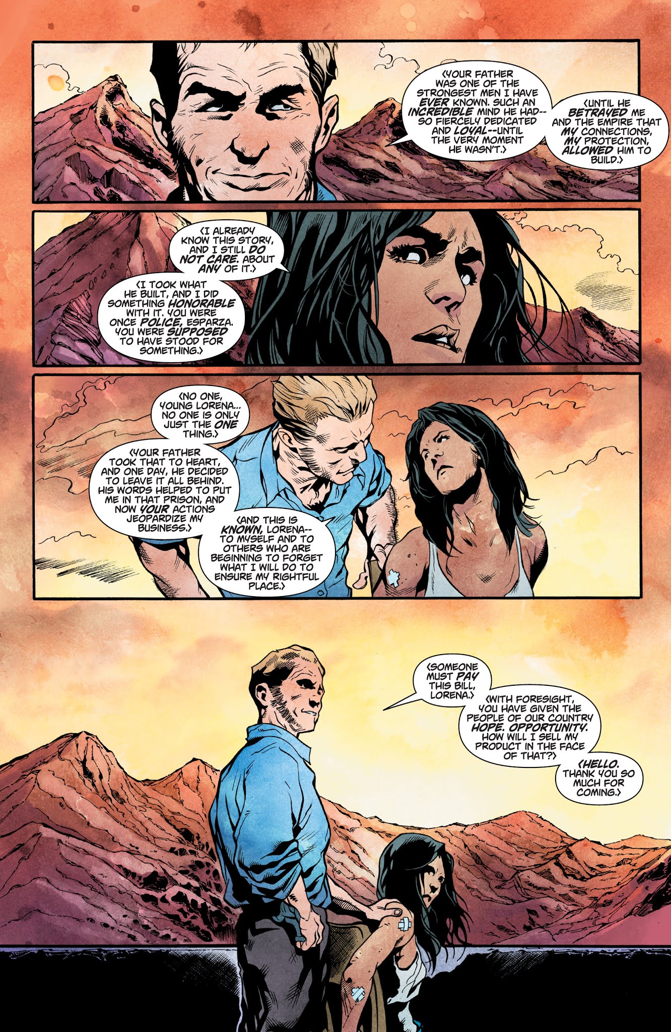 Read online Noble comic -  Issue #12 - 19
