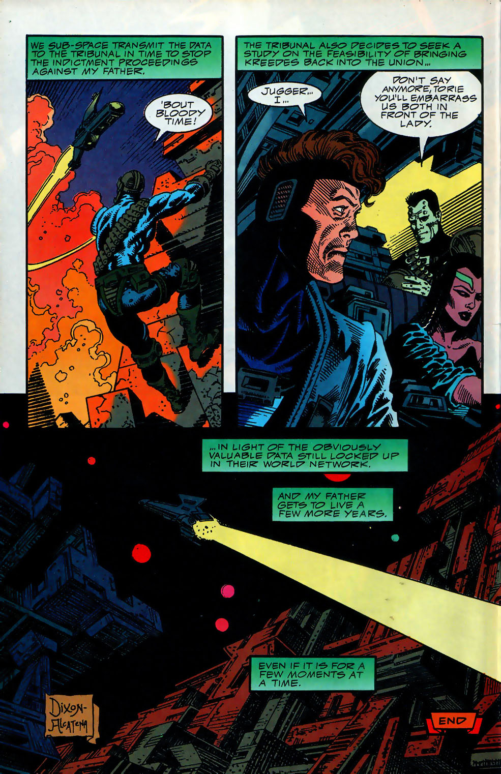 Read online Alien Legion: Binary Deep comic -  Issue # Full - 50