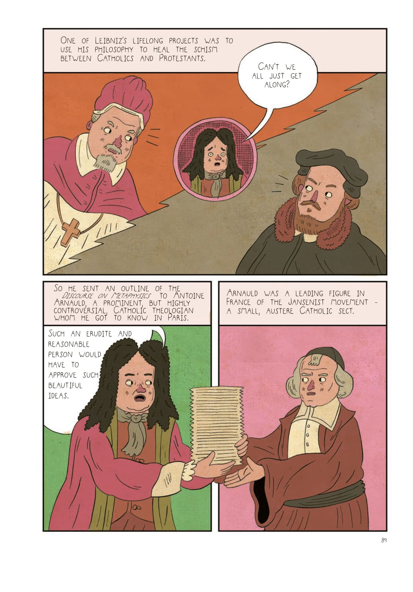 Read online Heretics!: The Wondrous (and Dangerous) Beginnings of Modern Philosophy comic -  Issue # TPB (Part 1) - 90
