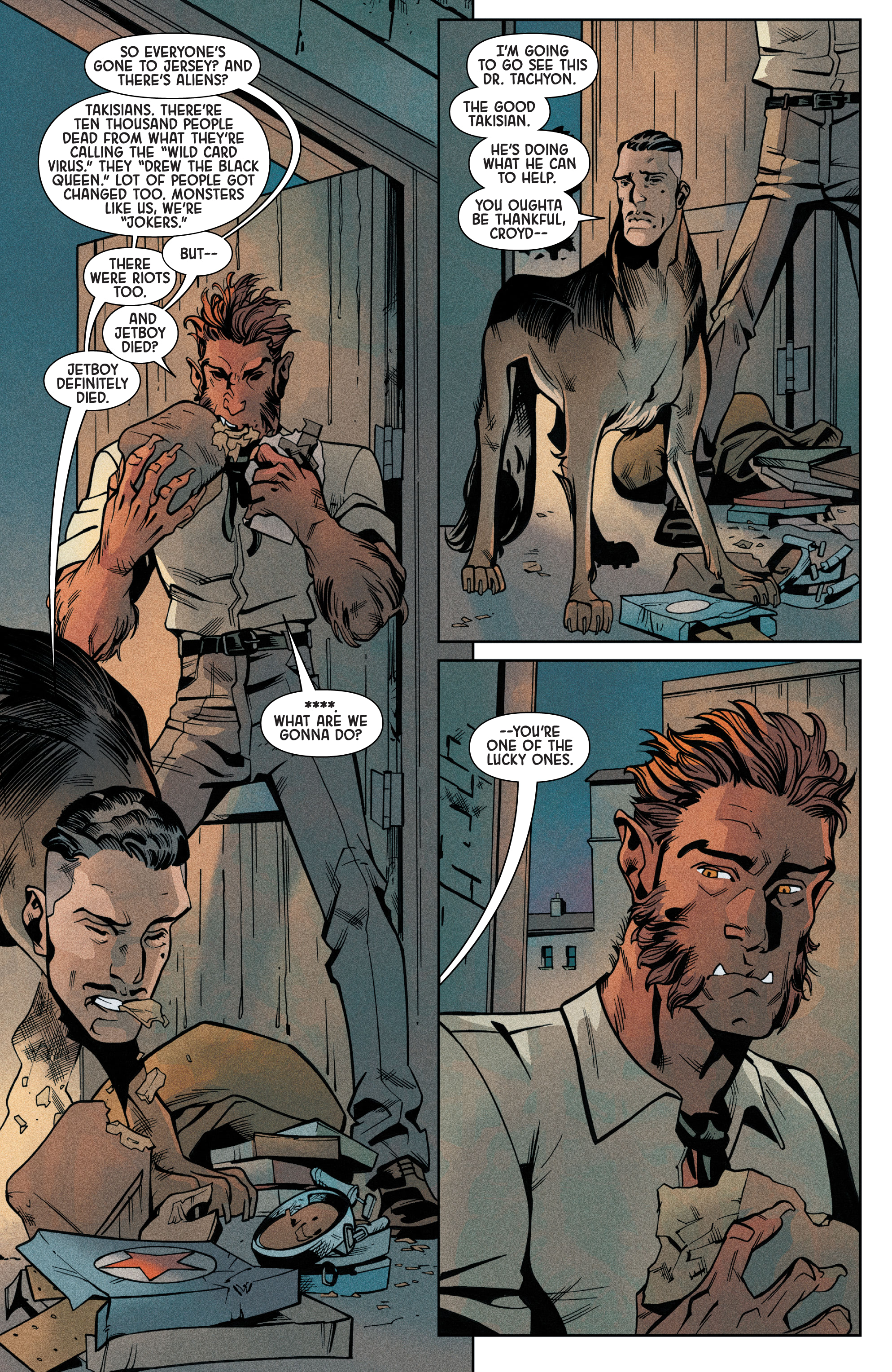 Read online Wild Cards: The Drawing Of Cards comic -  Issue #3 - 20