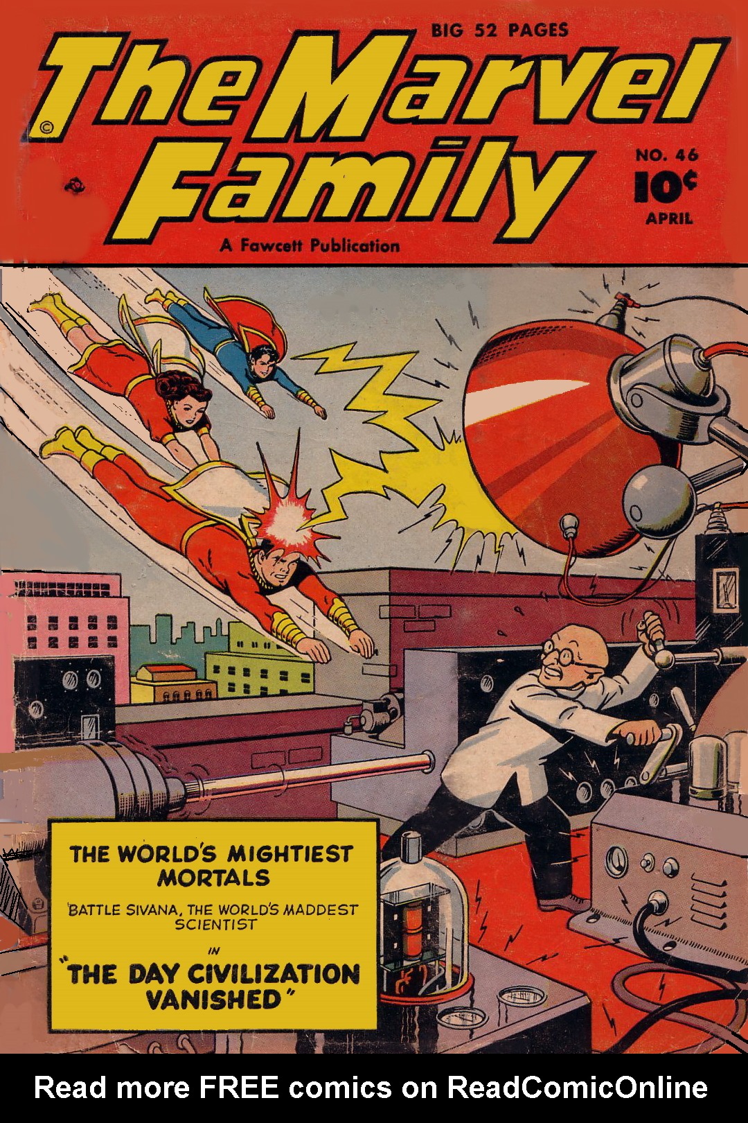 Read online The Marvel Family comic -  Issue #46 - 1