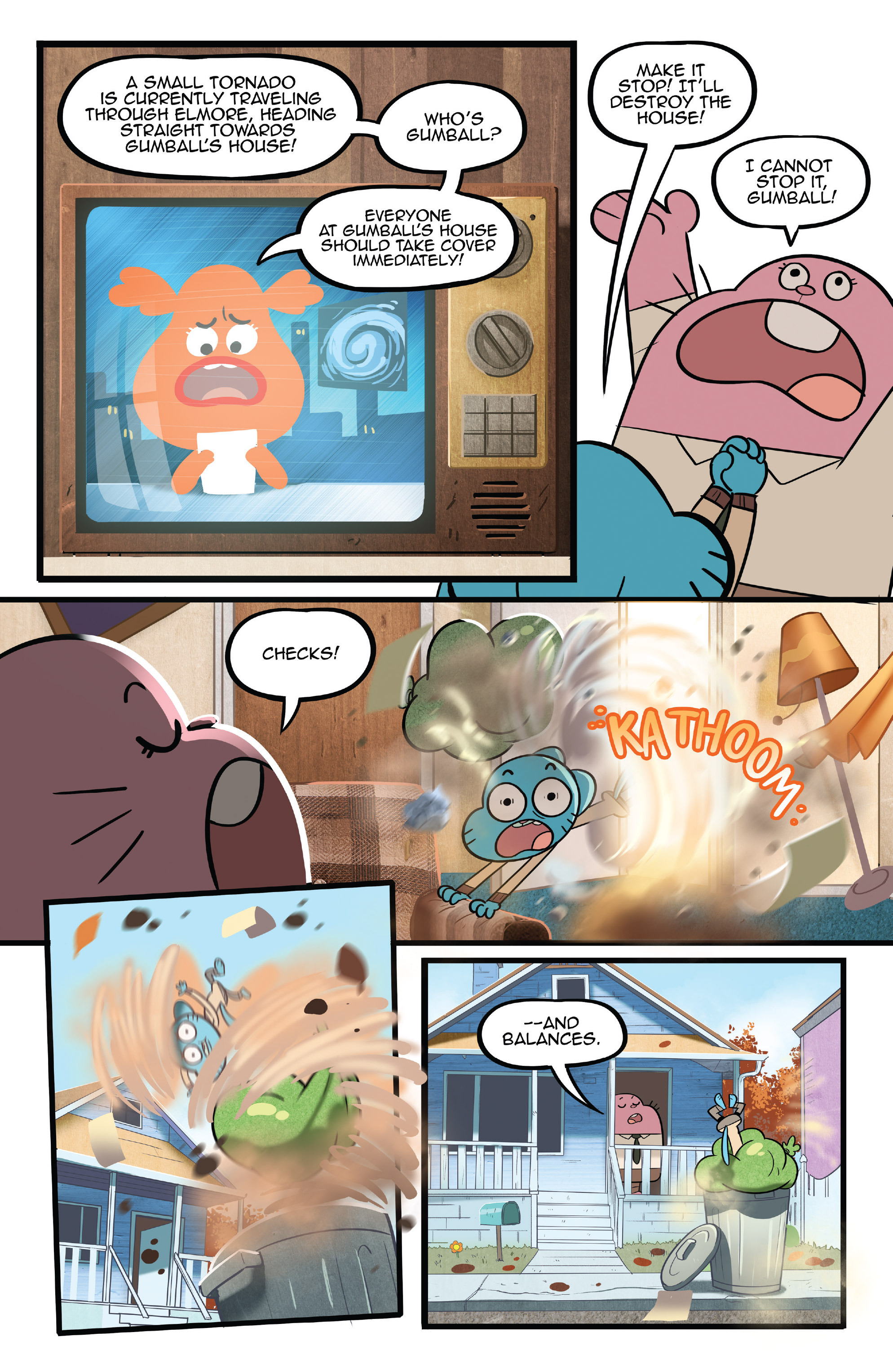 Read online The Amazing World of Gumball comic -  Issue #7 - 10