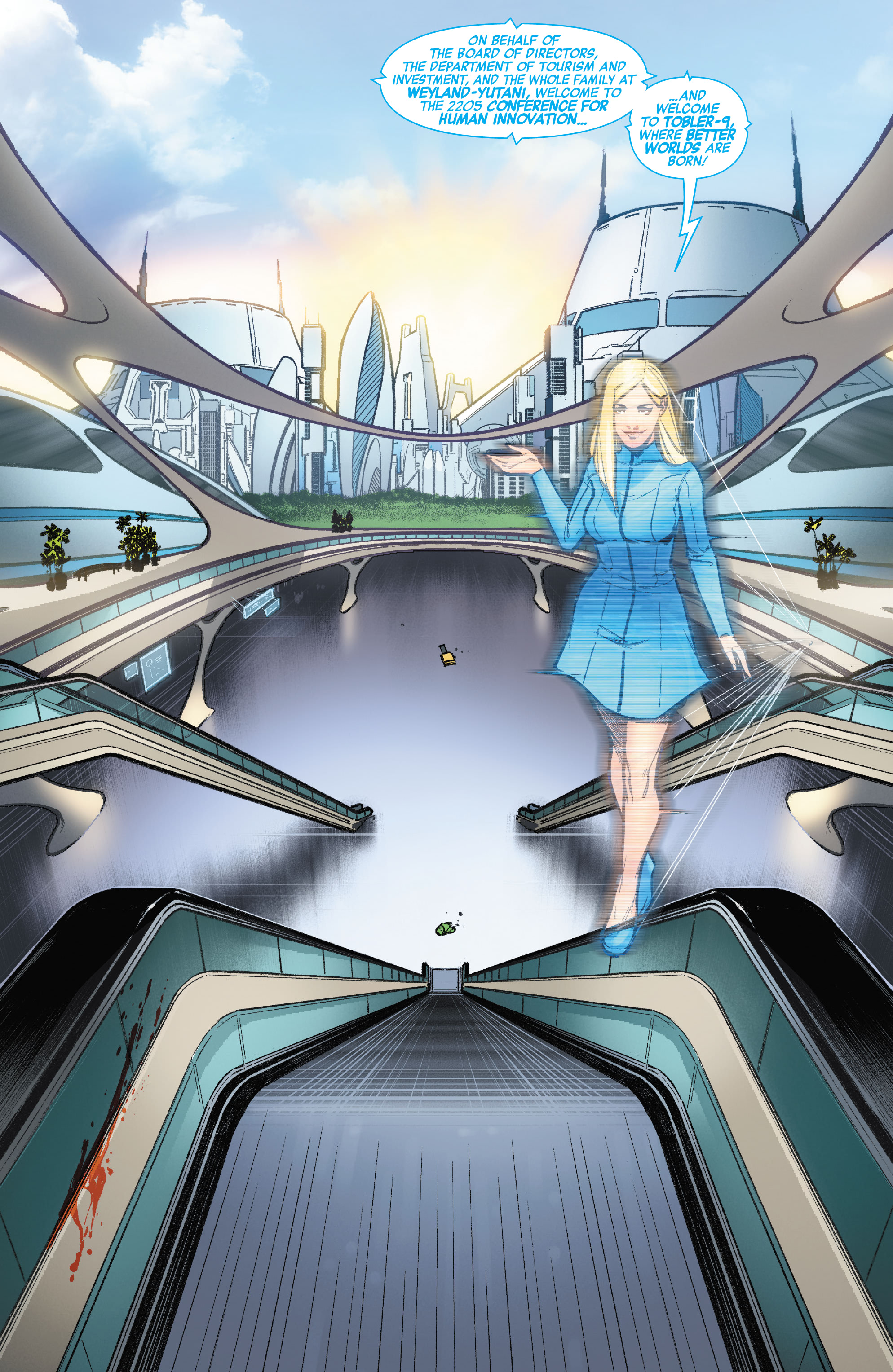Read online Alien (2022) comic -  Issue #1 - 2