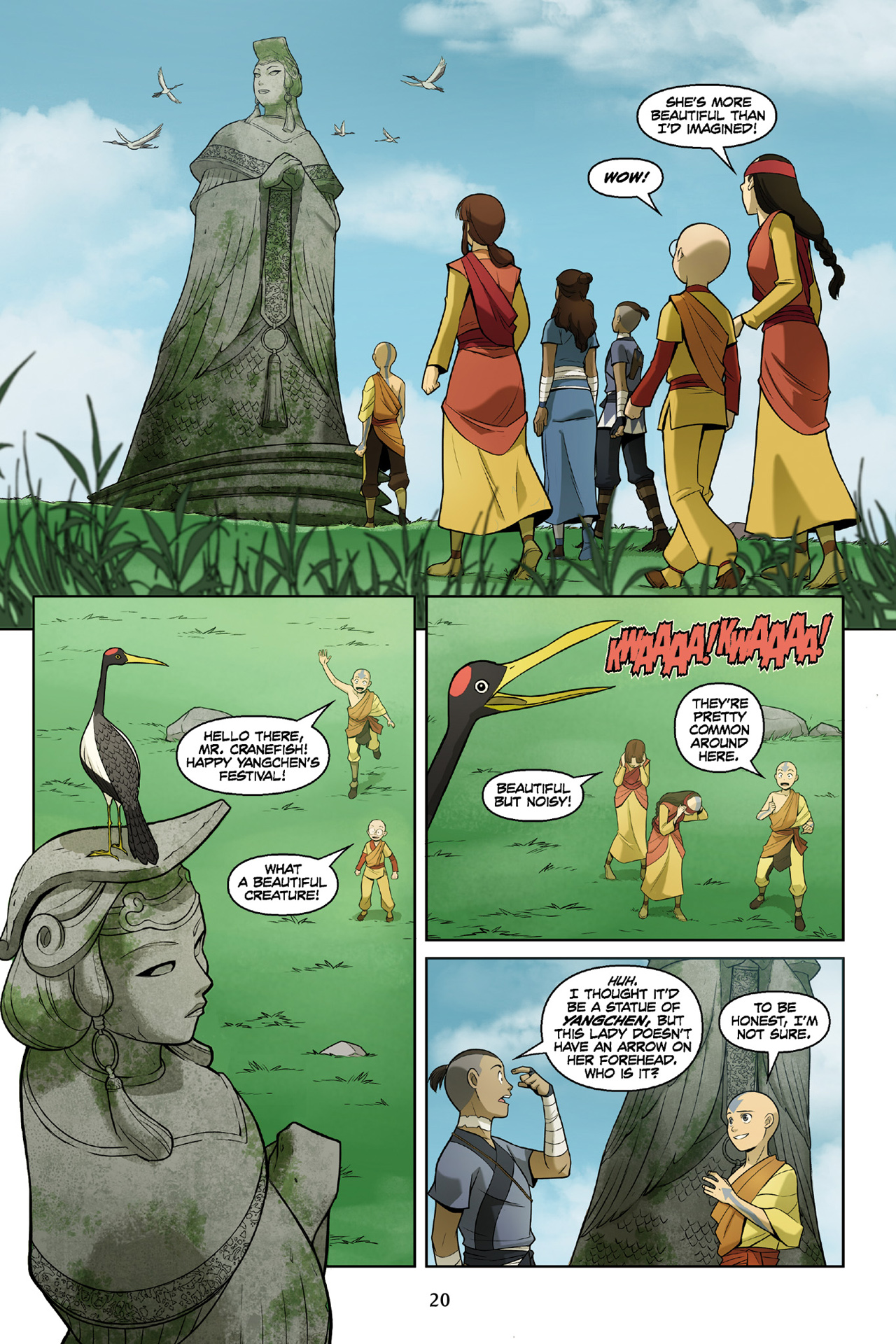 Read online Nickelodeon Avatar: The Last Airbender - The Rift comic -  Issue # Part 1 - 21
