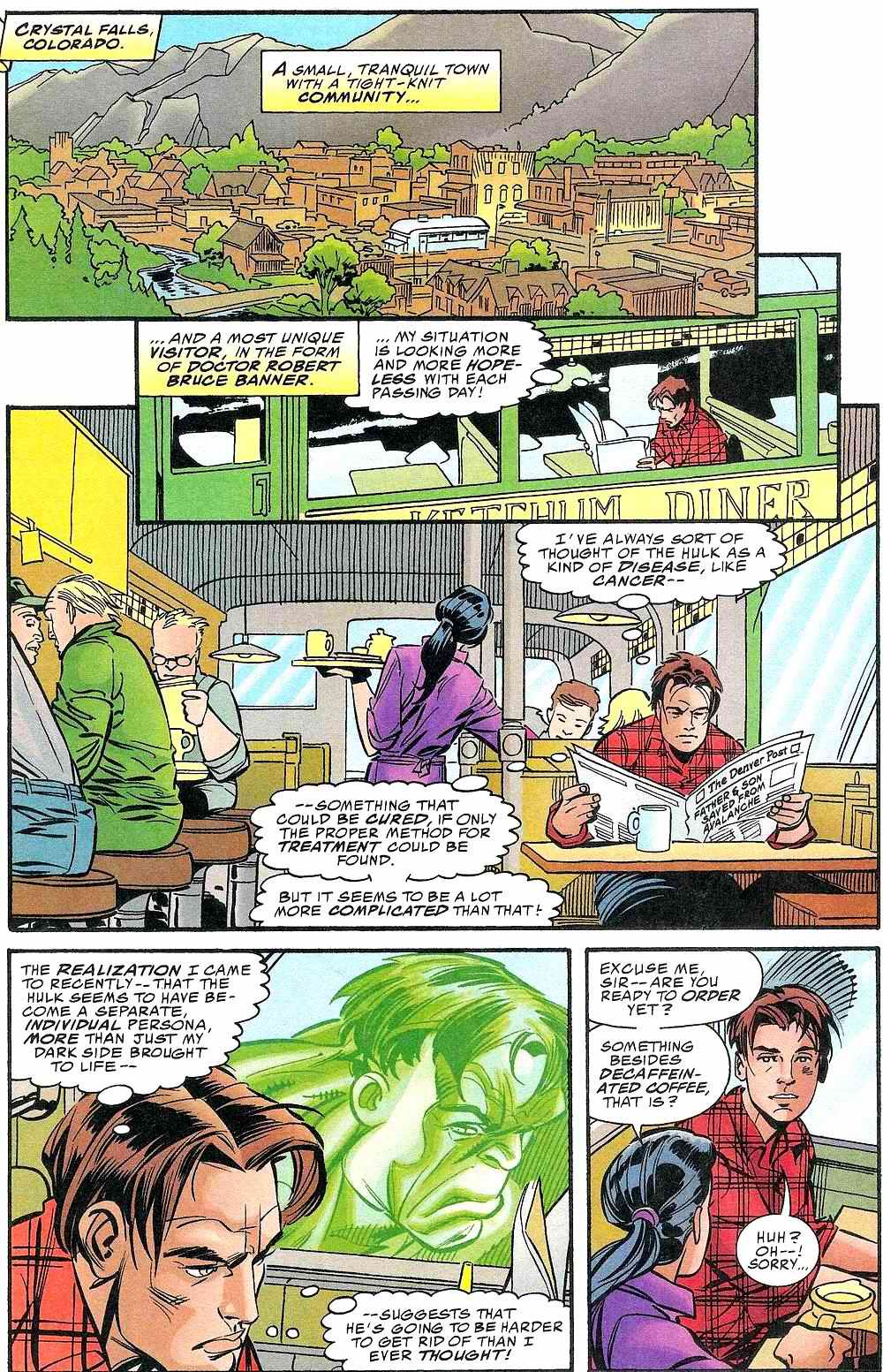 Read online The Rampaging Hulk (1998) comic -  Issue #5 - 6