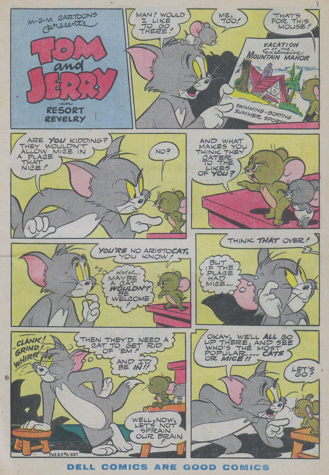 Read online Tom and Jerry's Summer Fun comic -  Issue #2 - 3