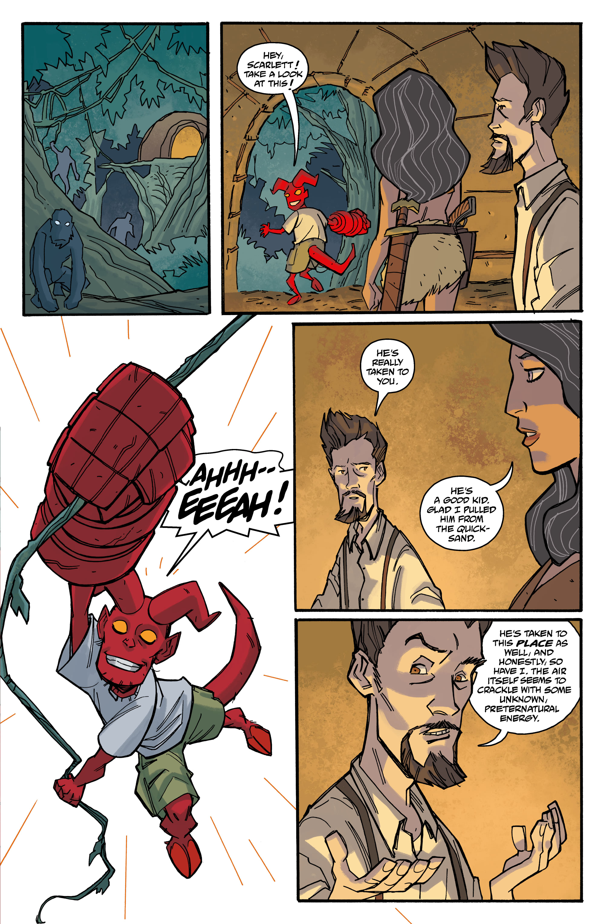 Read online Young Hellboy comic -  Issue #2 - 17