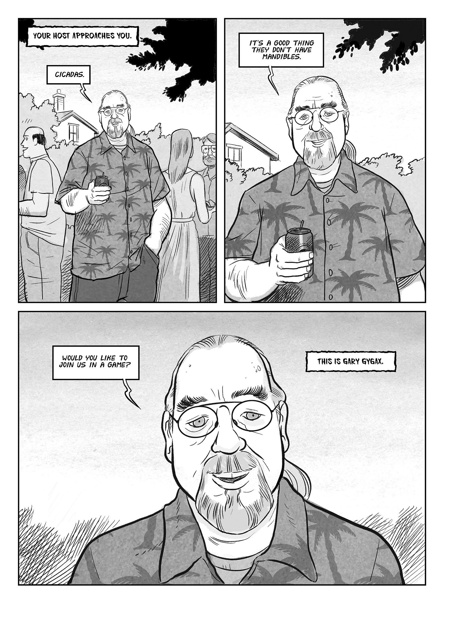 Read online Rise of the Dungeon Master: Gary Gygax and the Creation of D&D comic -  Issue # TPB - 10