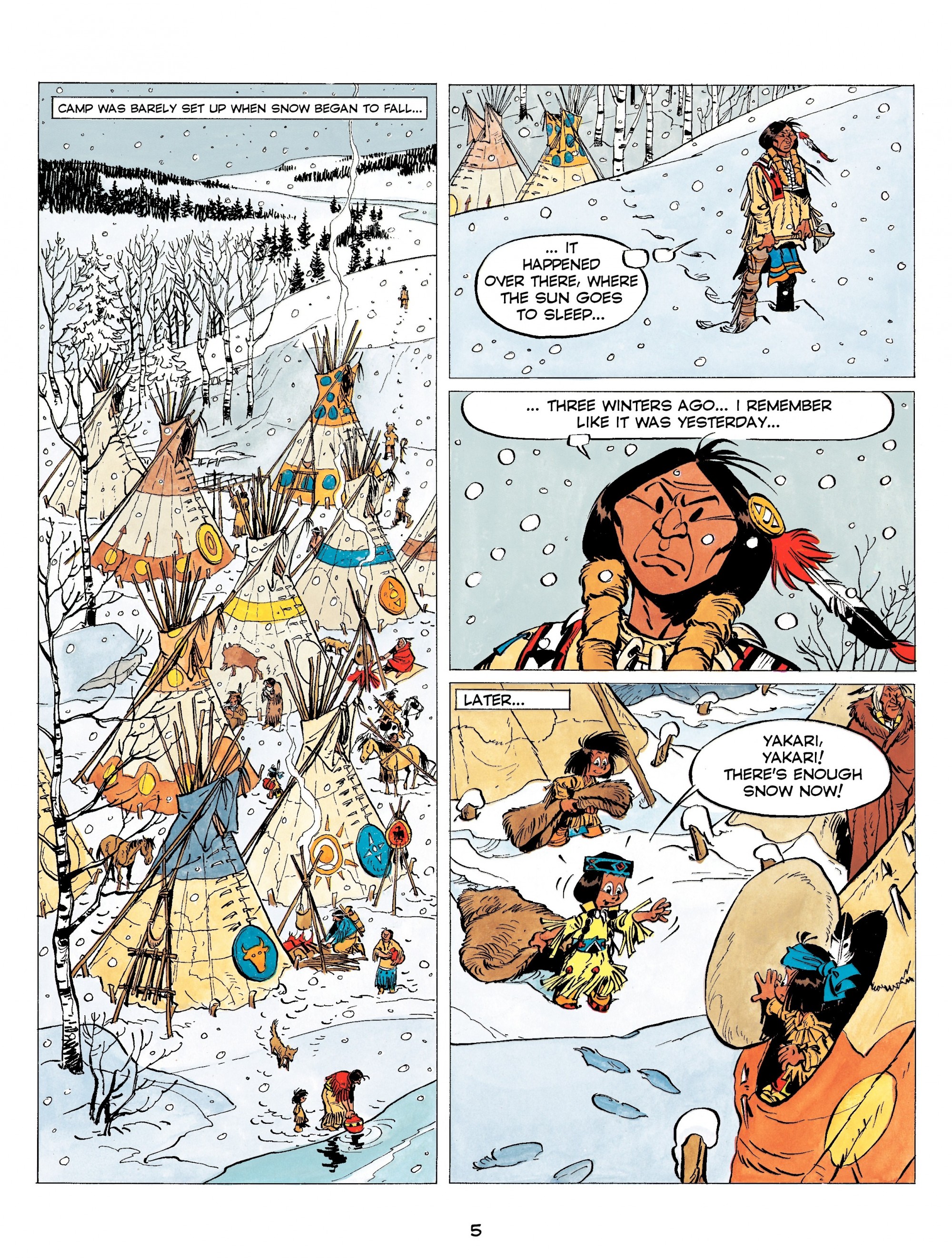Read online Yakari comic -  Issue #6 - 5
