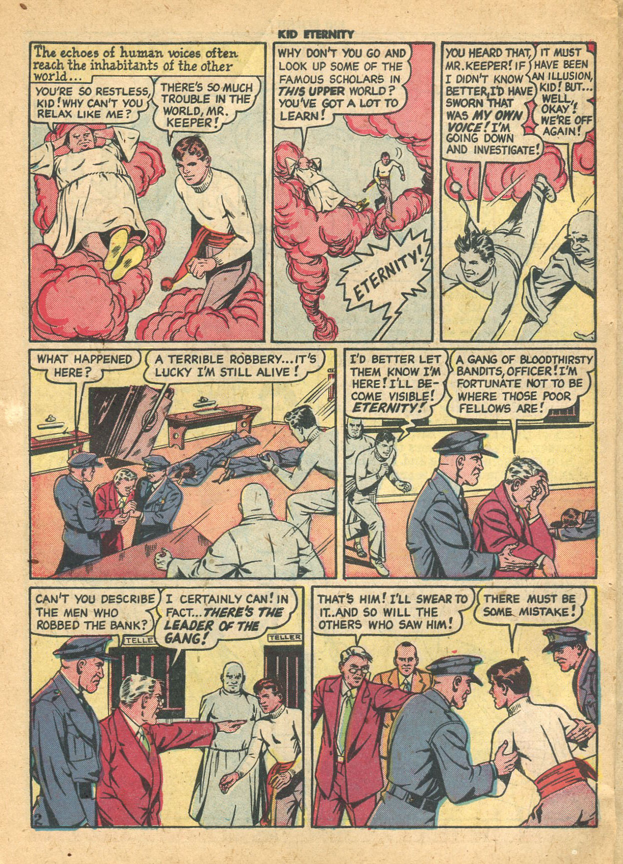 Read online Kid Eternity (1946) comic -  Issue #14 - 4