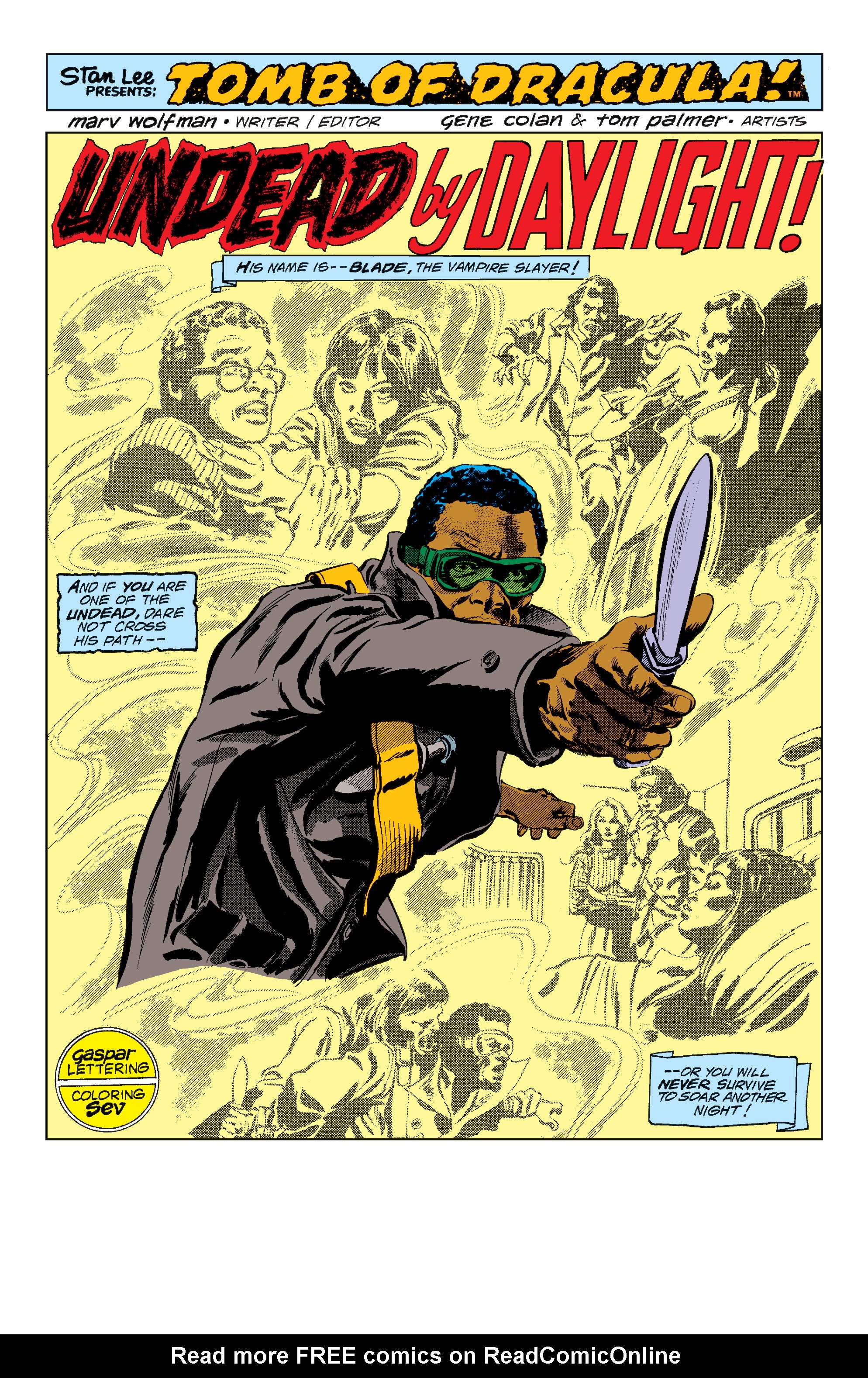 Read online Blade: Undead By Daylight comic -  Issue # Full - 44