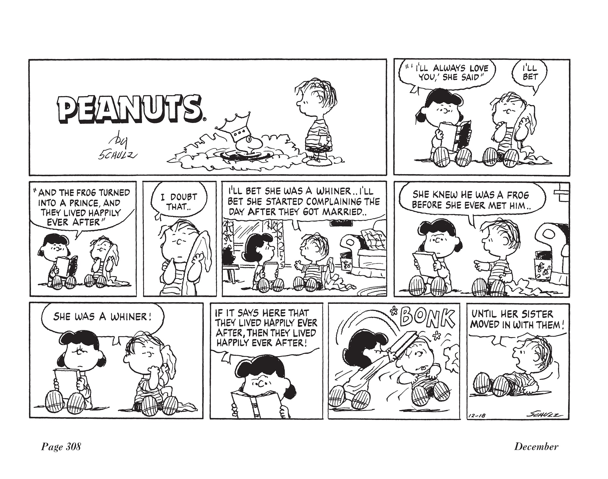 Read online The Complete Peanuts comic -  Issue # TPB 22 - 325