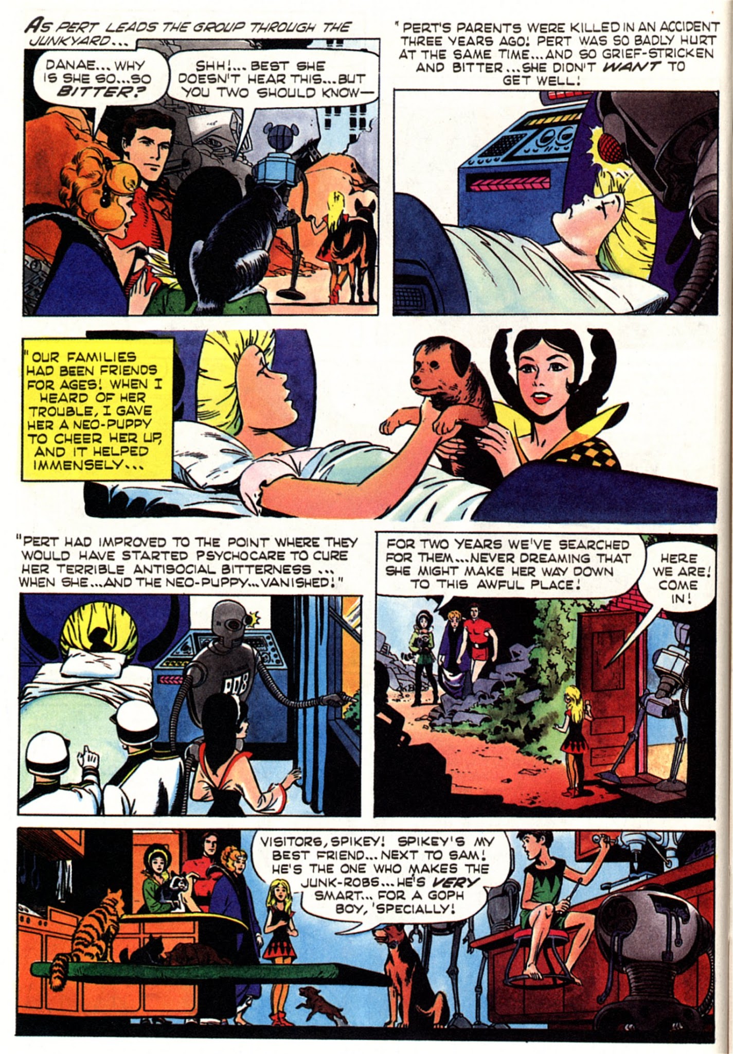 Read online Vintage Magnus, Robot Fighter comic -  Issue #4 - 14