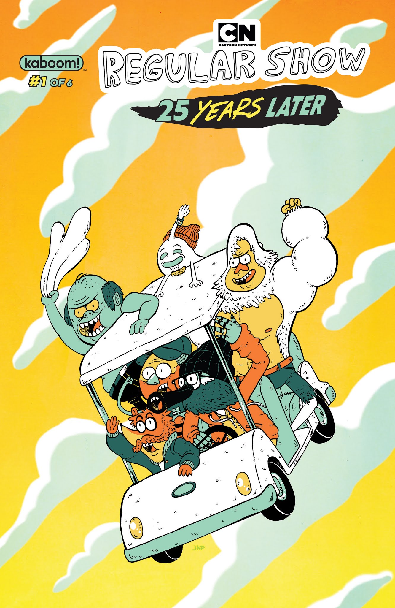 Read online Regular Show: 25 Years Later comic -  Issue #1 - 1