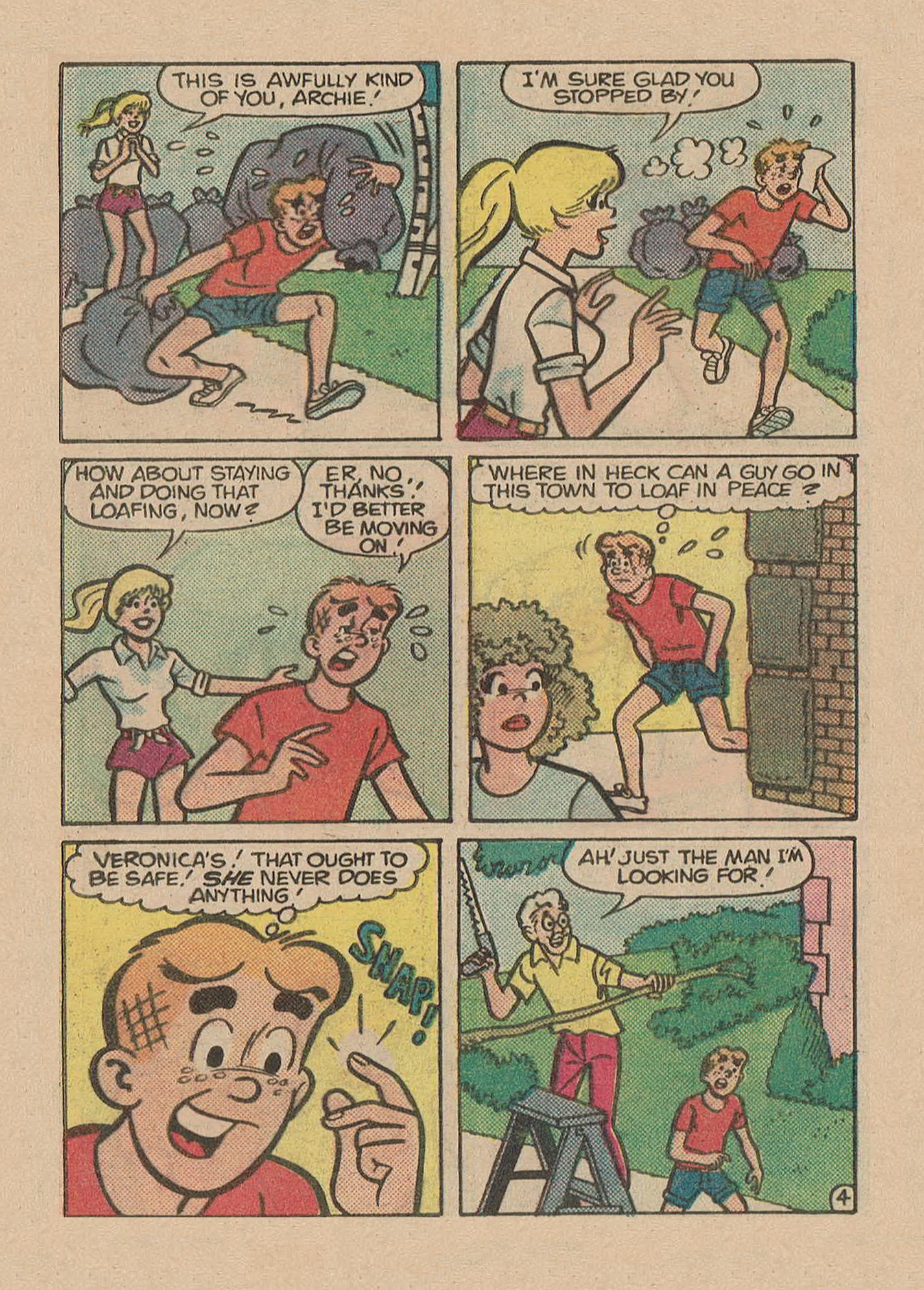 Read online Archie Digest Magazine comic -  Issue #74 - 72