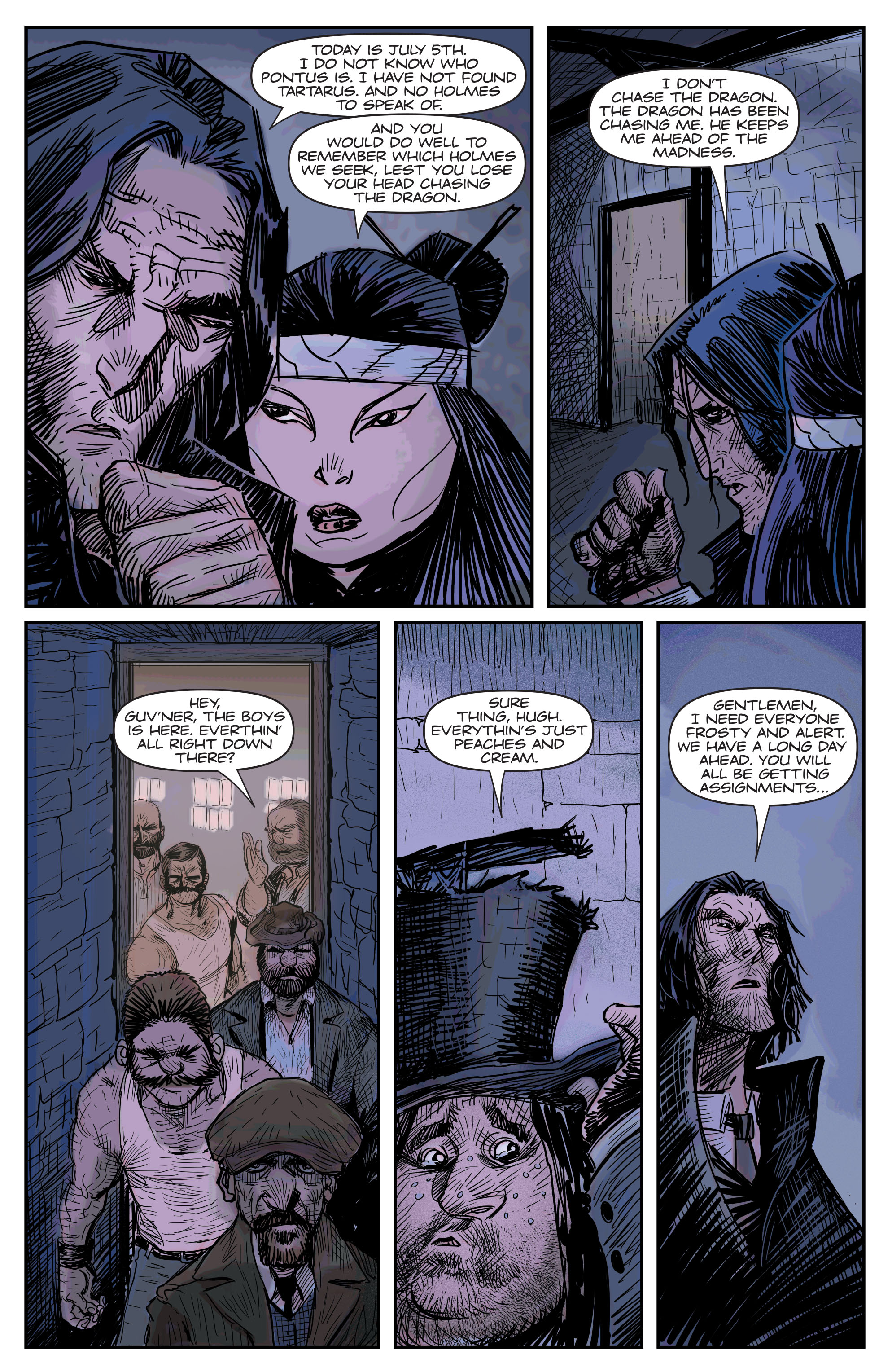 Read online Moriarty comic -  Issue # TPB 1 - 78