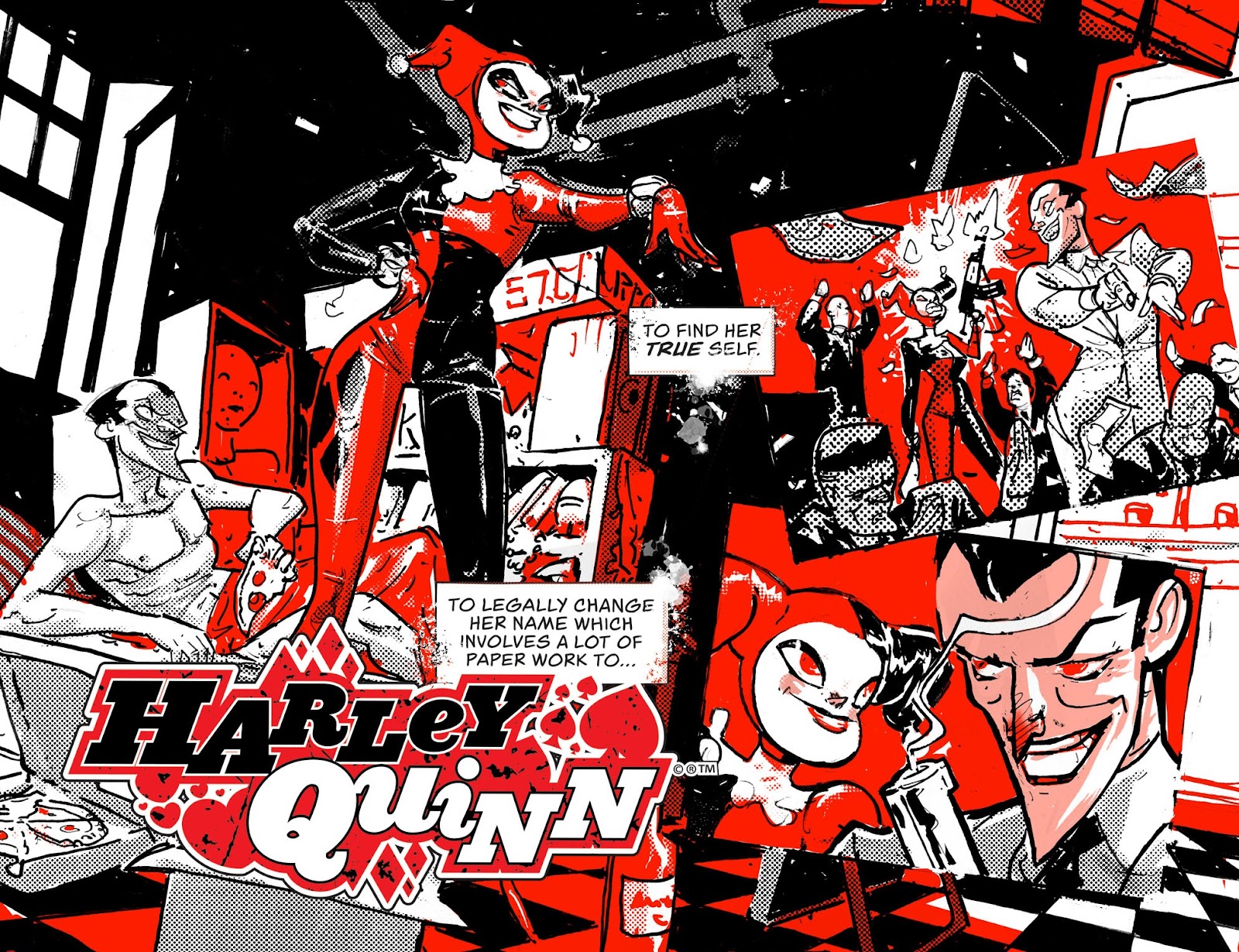 Harley Quinn Black + White + Red issue 5 - Page 9